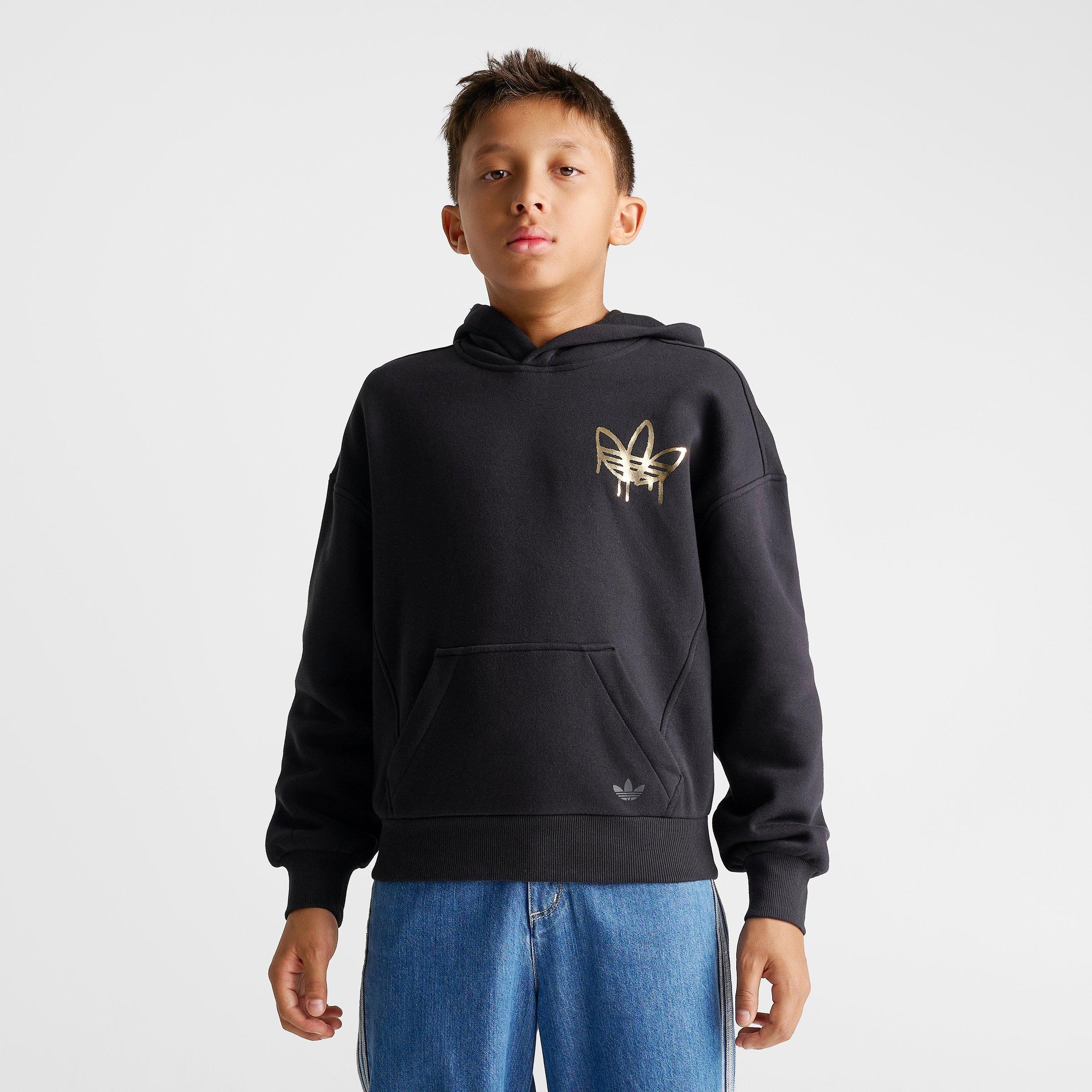 Big Kids' adidas Trefoil Graffiti Pullover Hoodie