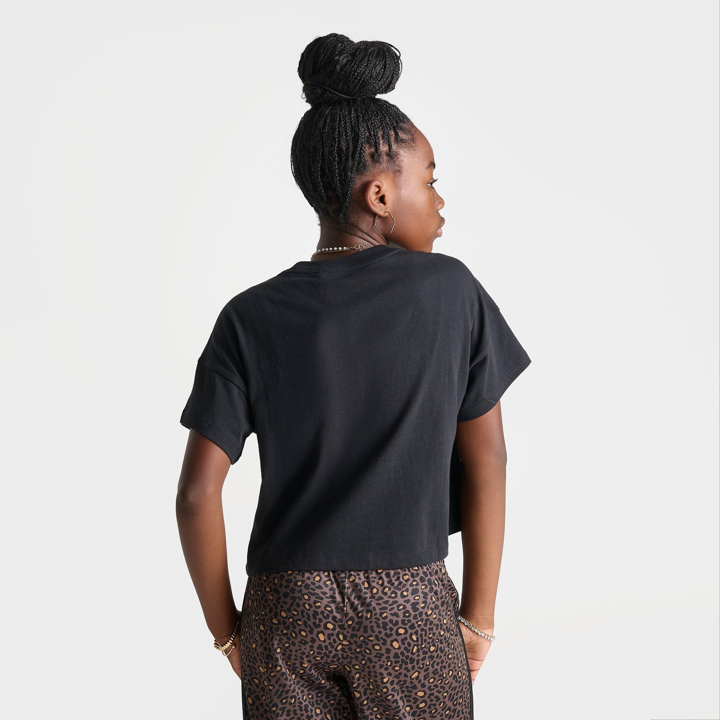 Girls' Big Kids' adidas Originals Leopard Collage T-Shirt