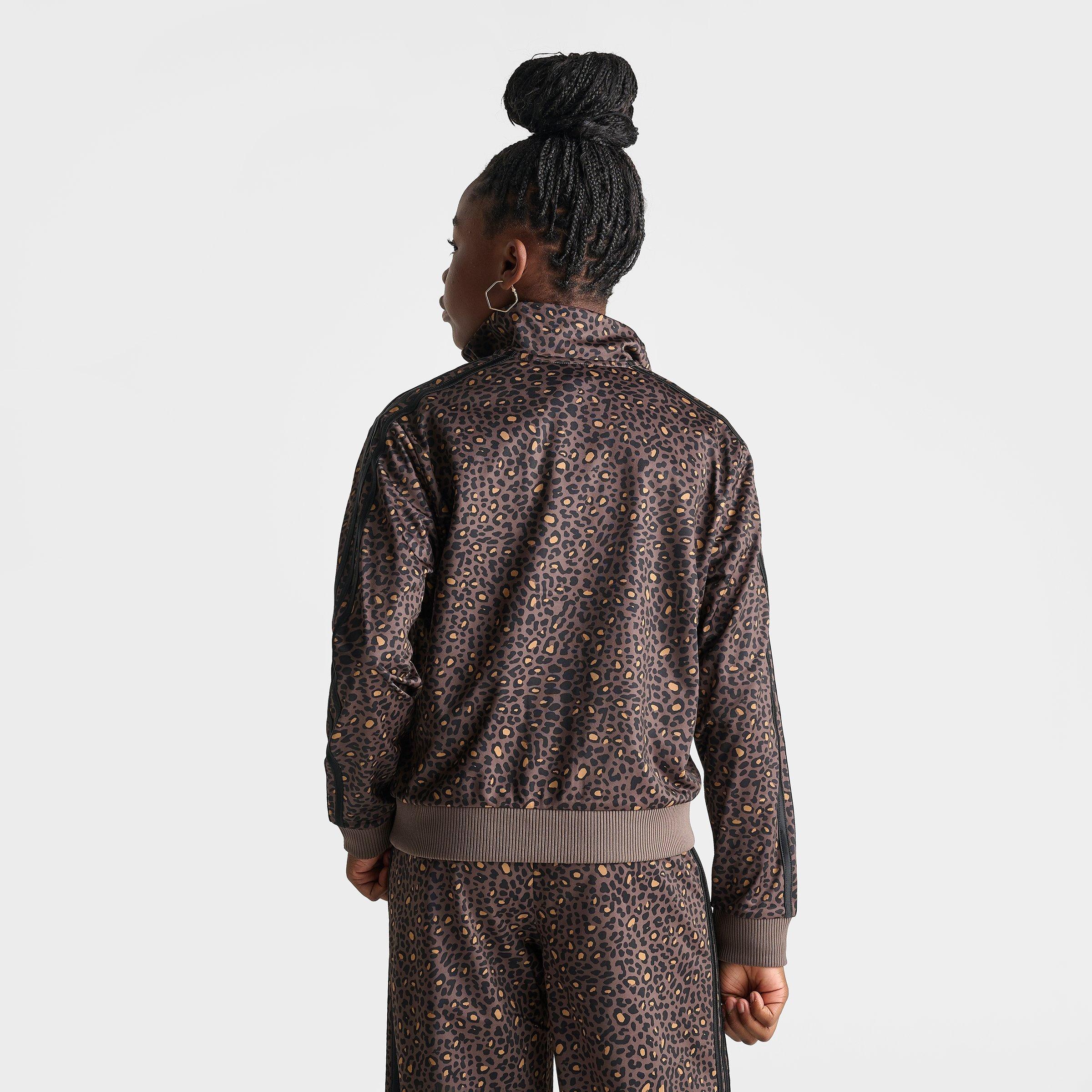 Girls' Big Kids' adidas Originals Leopard Firebird Track Jacket
