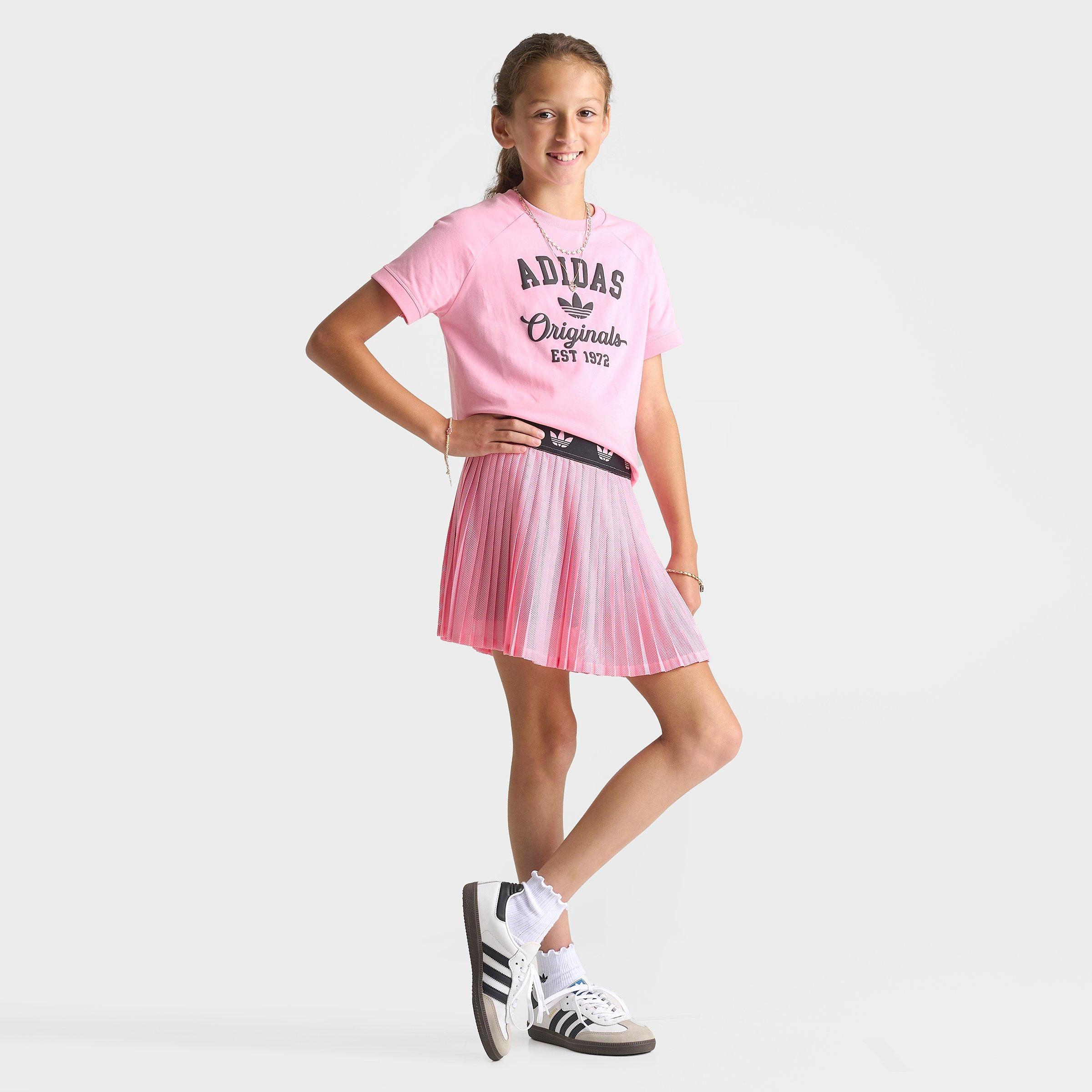 Girls' Big Kids' adidas Originals Pleated Skort