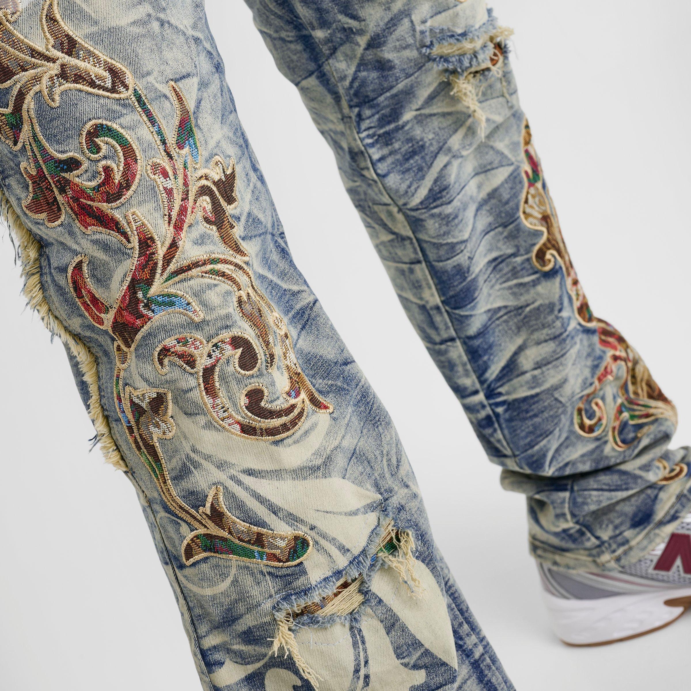 Men's Smoke Rise Academy Long Straight Denim Jeans