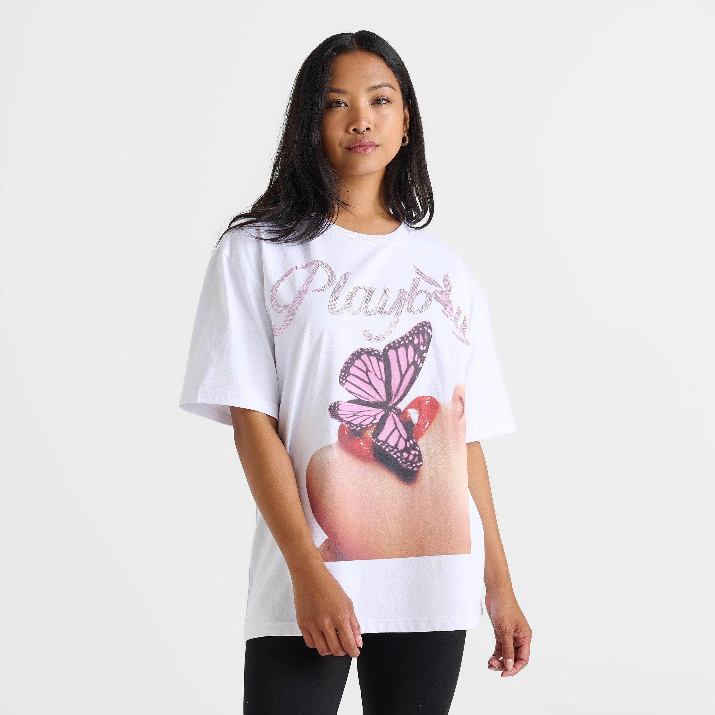 Women's Playboy Butterfly Photo T-Shirt