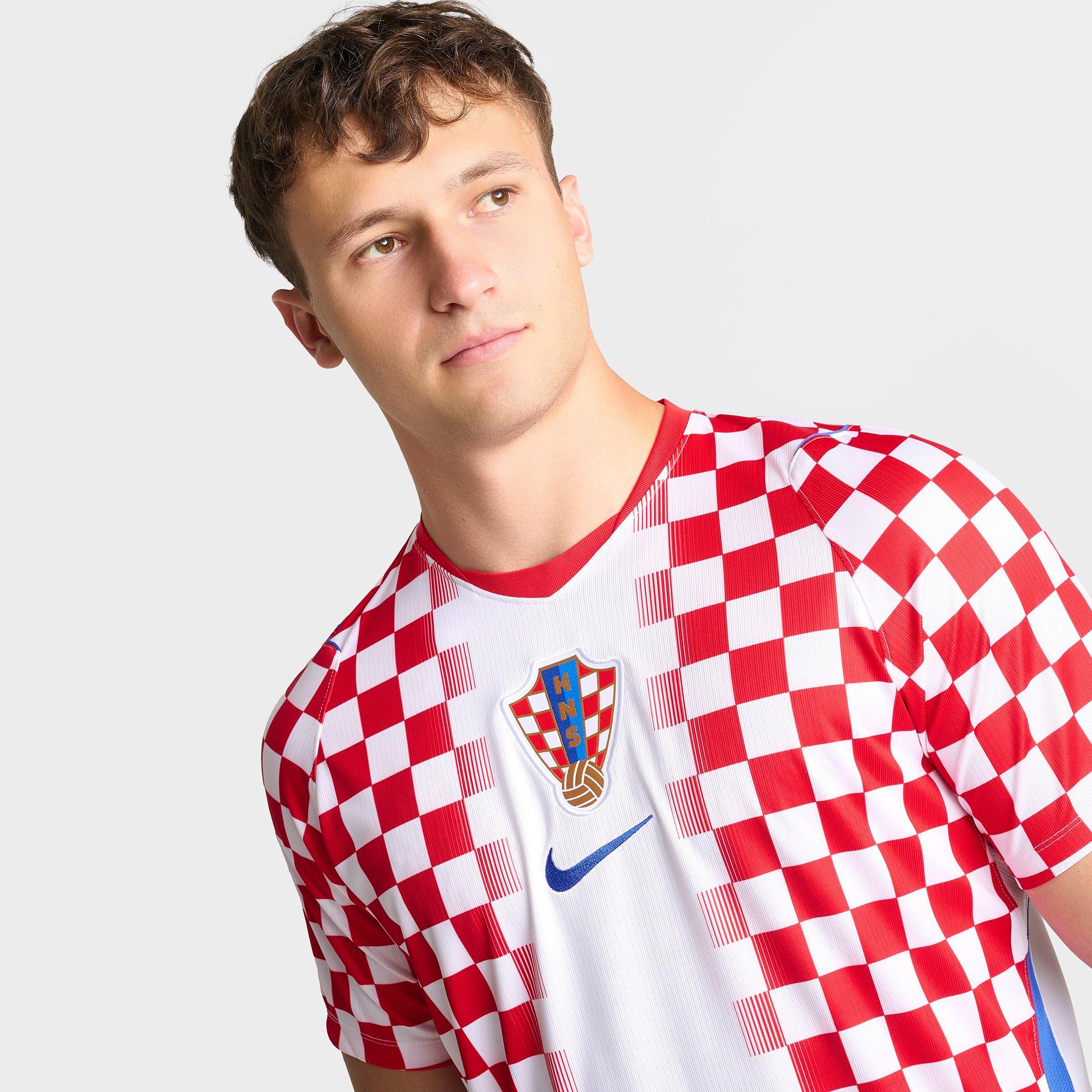Men's Nike Croatia 2026 Stadium Home Dri-FIT Replica Soccer Jersey