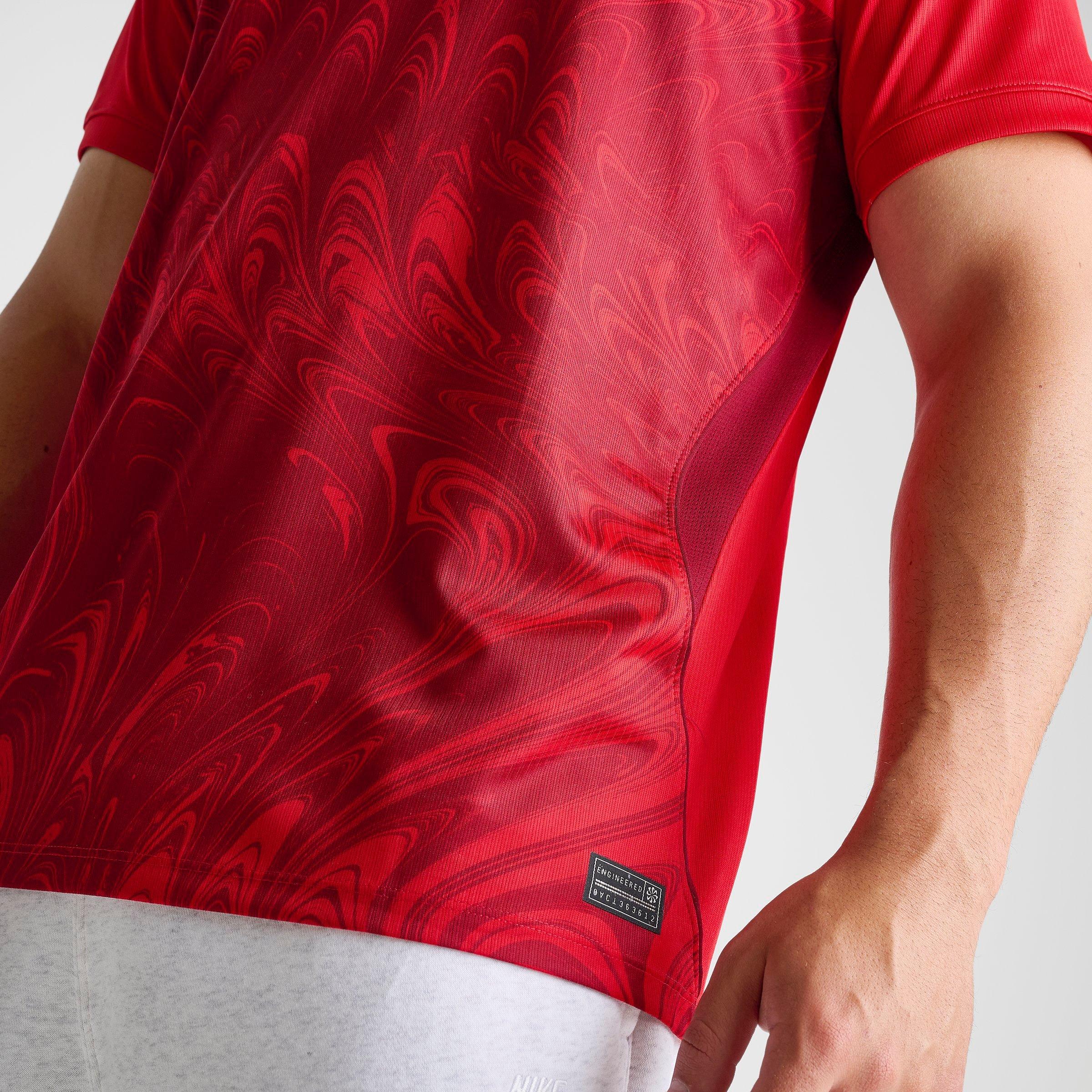 Men's Nike Turkey 2026 Stadium Home Dri-FIT Replica Soccer Jersey