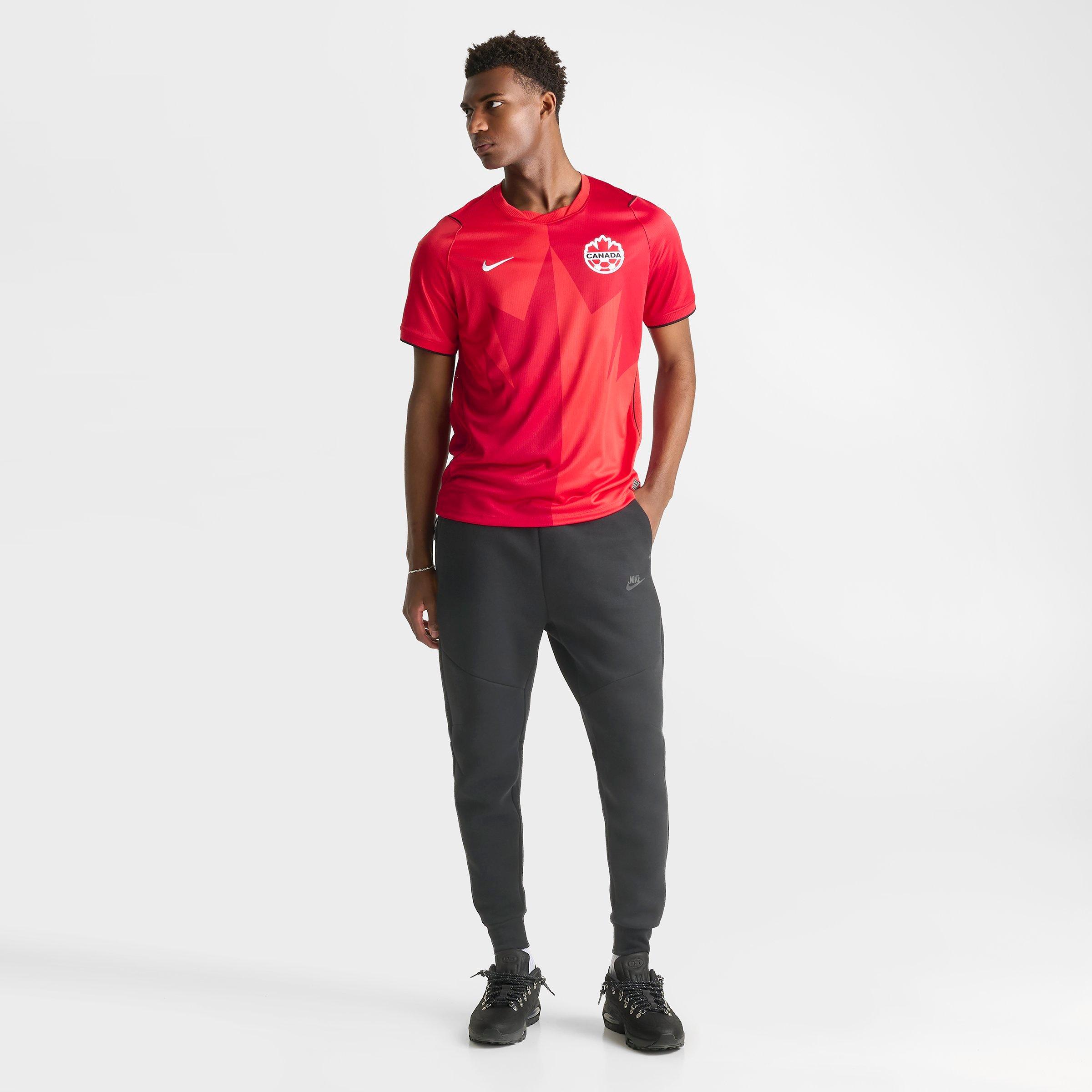 Men's Nike Canada 2026 Stadium Home Dri-FIT Replica Soccer Jersey