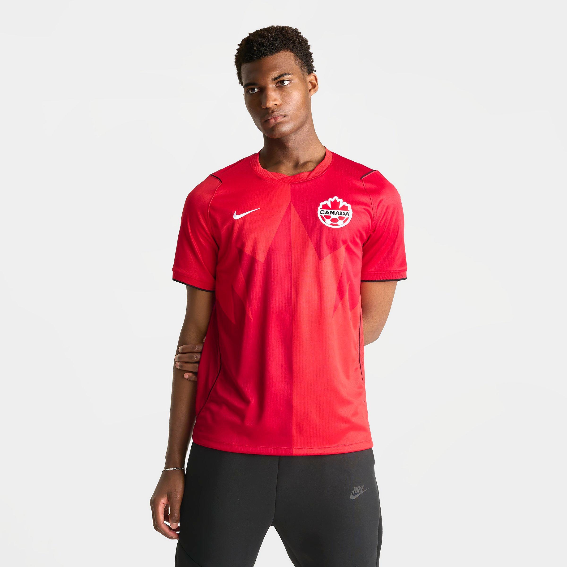 Men's Nike Canada 2026 Stadium Home Dri-FIT Replica Soccer Jersey