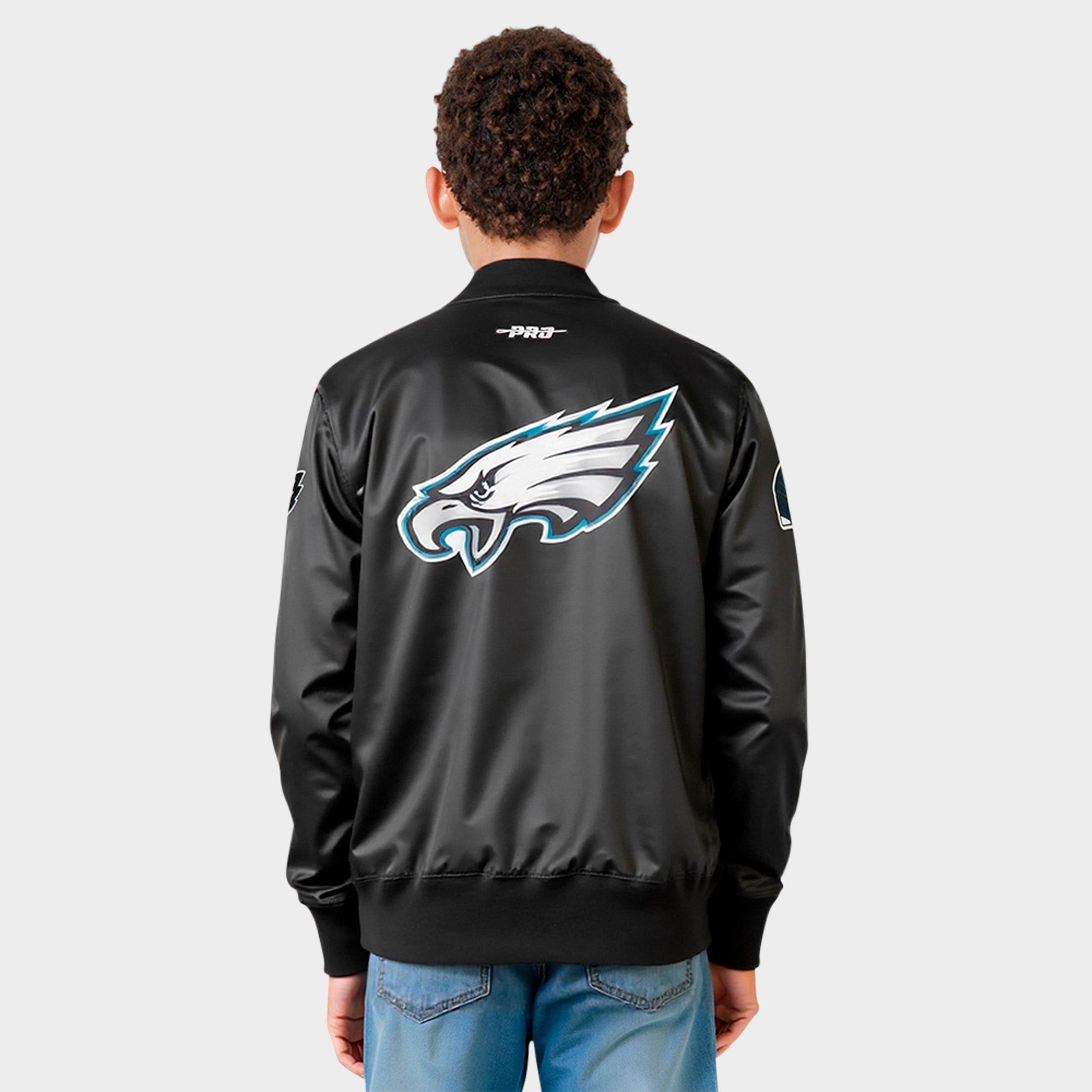 Big Kids' Pro Standard Philadelphia Eagles NFL Classic Satin Jacket