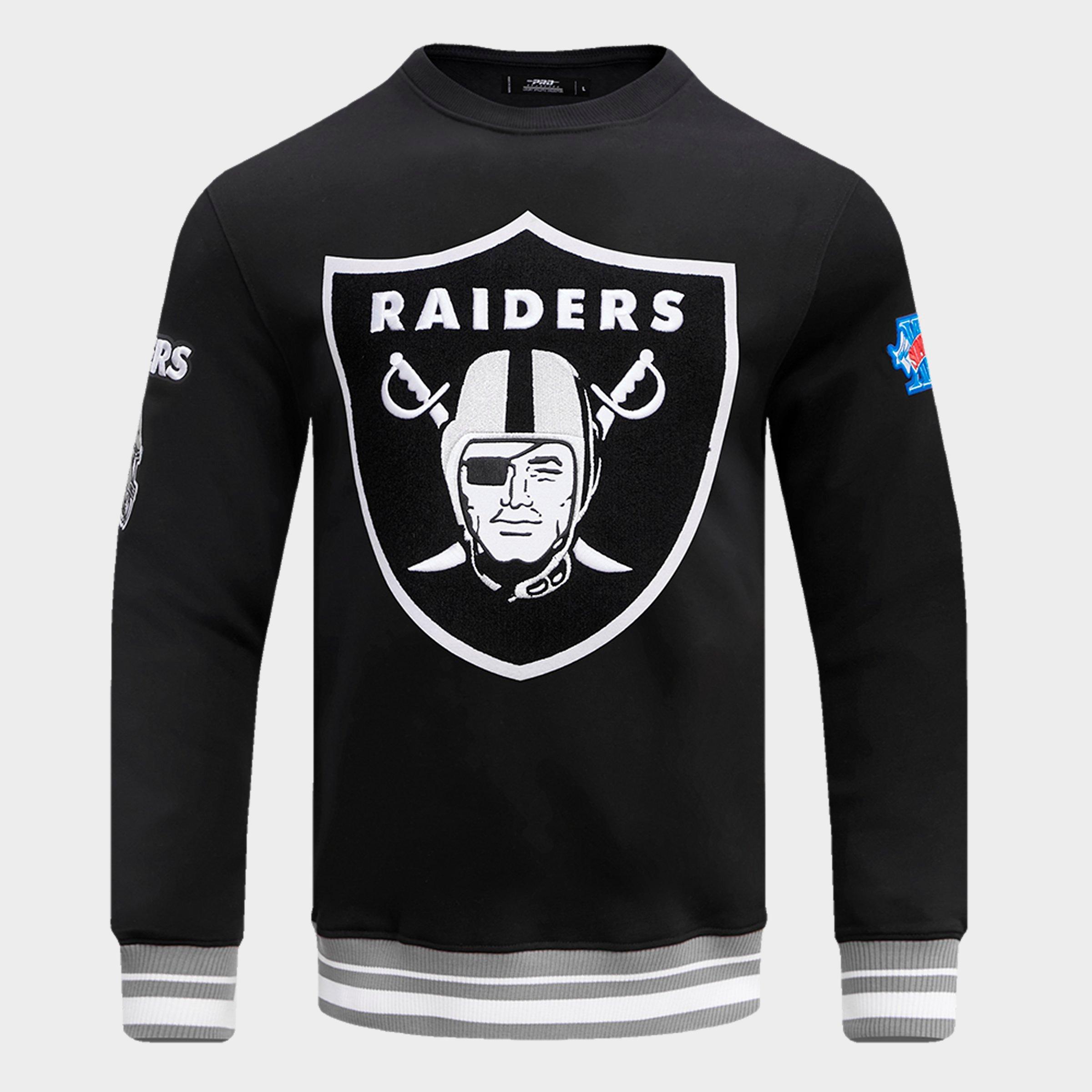 Men's Pro Standard Las Vegas Raiders NFL Mashup Crewneck Sweatshirt