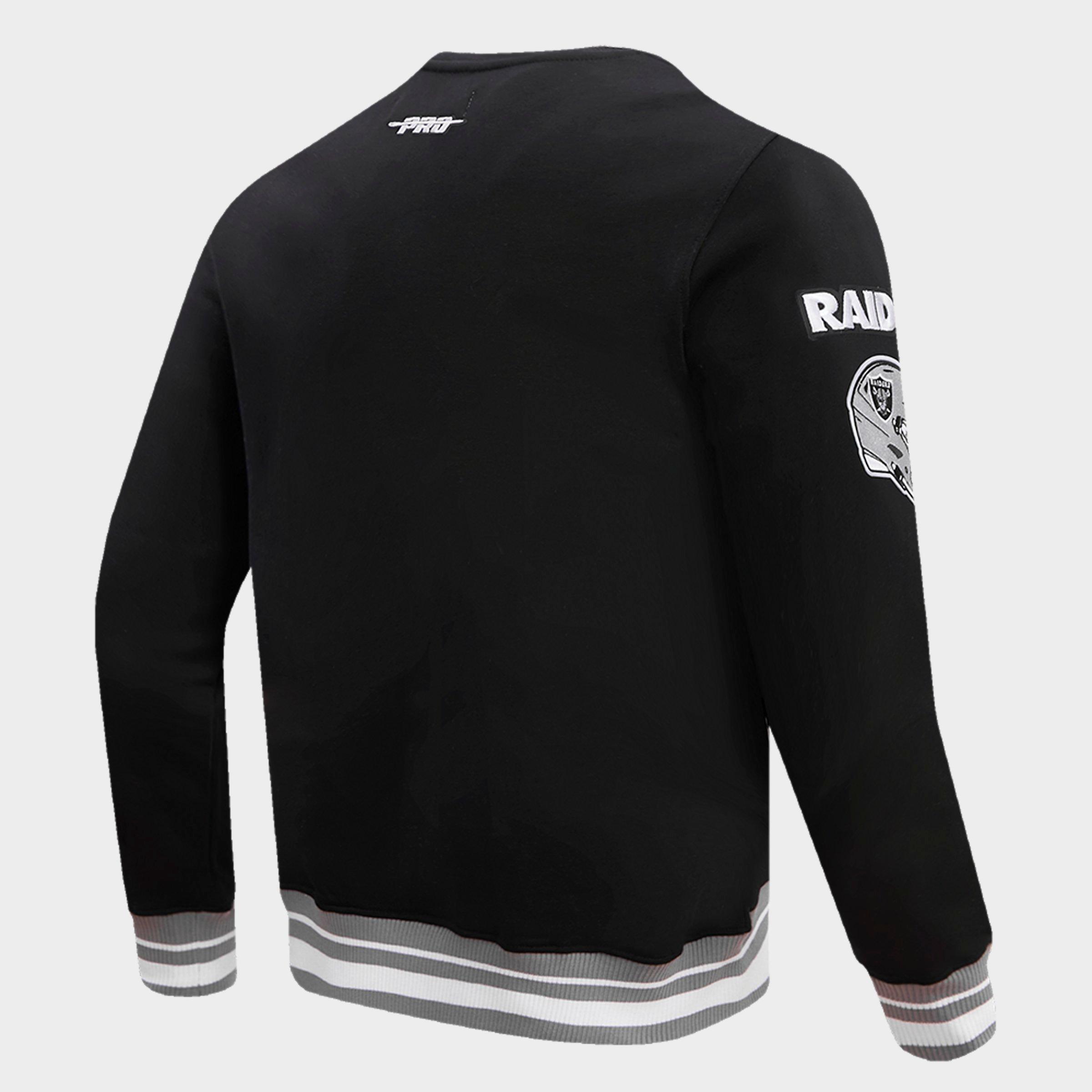 Men's Pro Standard Las Vegas Raiders NFL Mashup Crewneck Sweatshirt