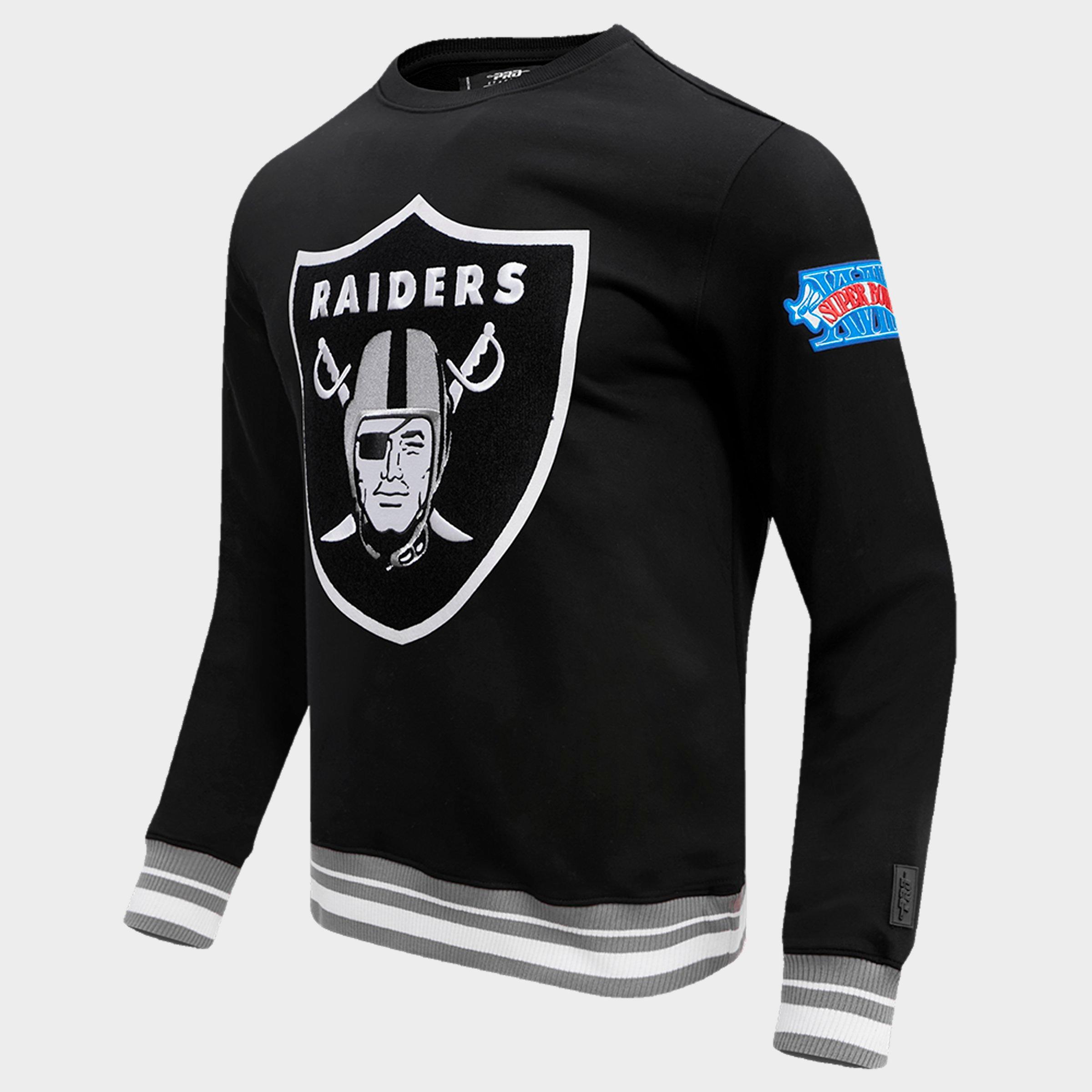 Men's Pro Standard Las Vegas Raiders NFL Mashup Crewneck Sweatshirt