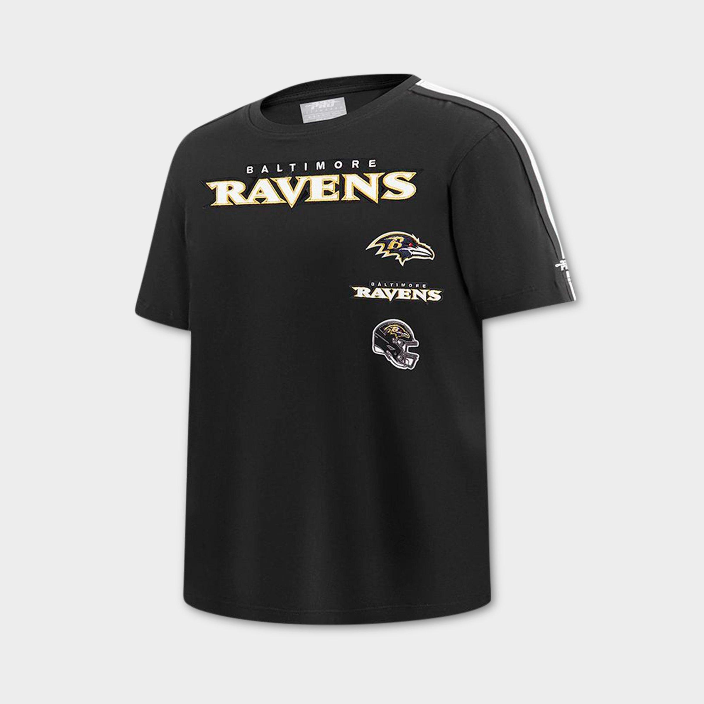 Big Kids' Pro Standard Baltimore Ravens NFL Classic Taping T-Shirt