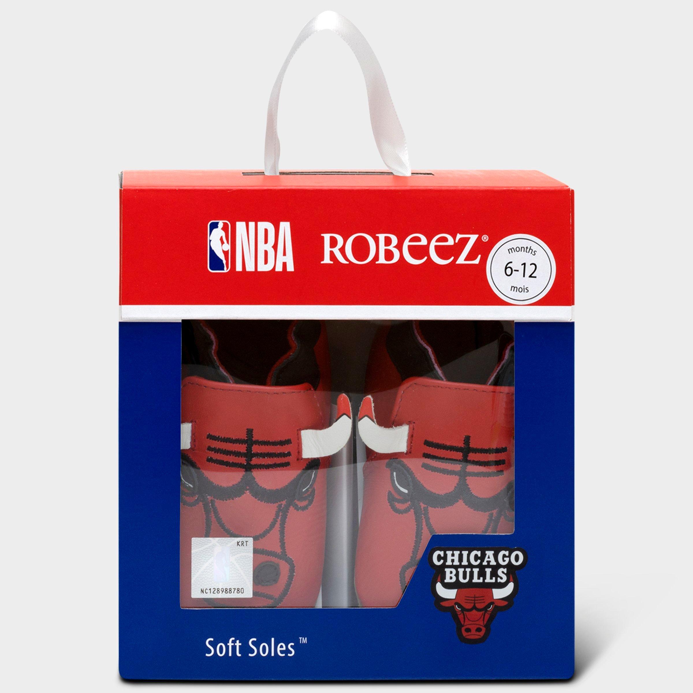 Infant Robeez Chicago Bulls NBA Soft Sole Casual Shoes