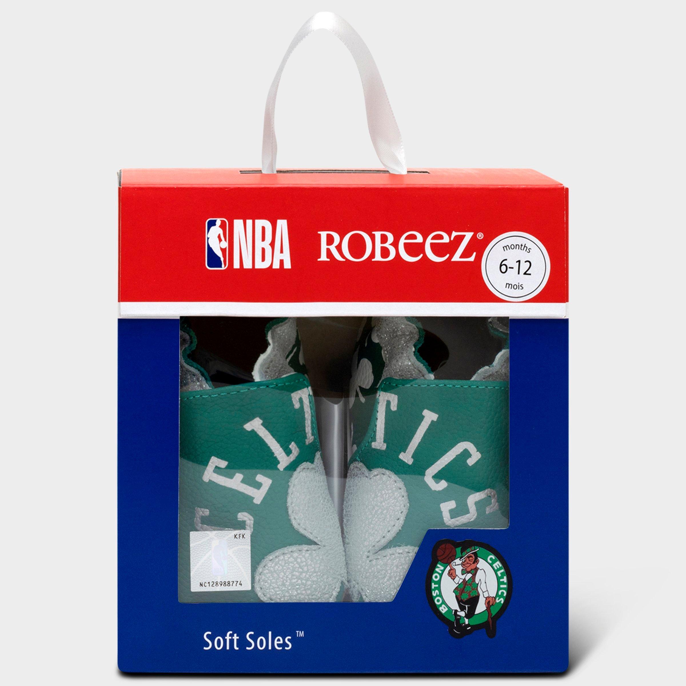 Infant Robeez Boston Celtics NBA Soft Sole Casual Shoes