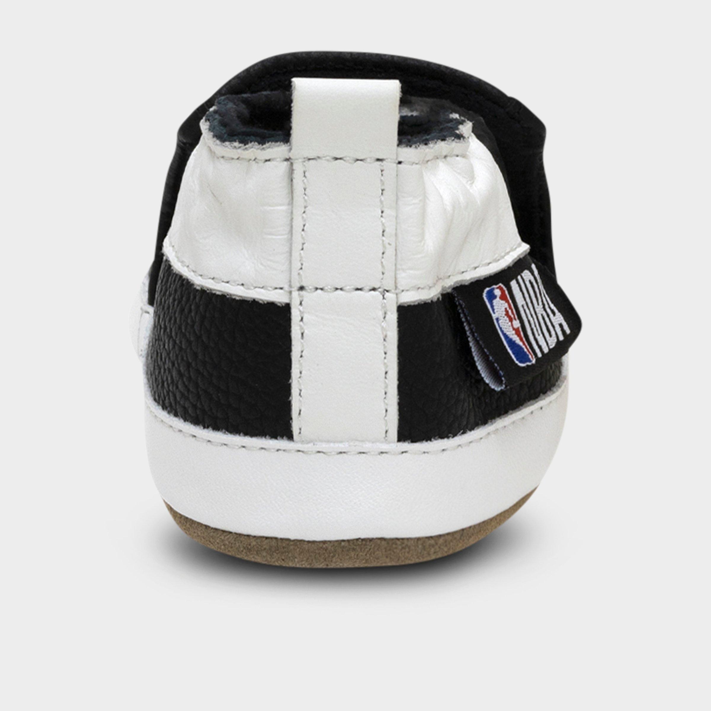 Infant Robeez Brooklyn Nets NBA Soft Sole Casual Shoes