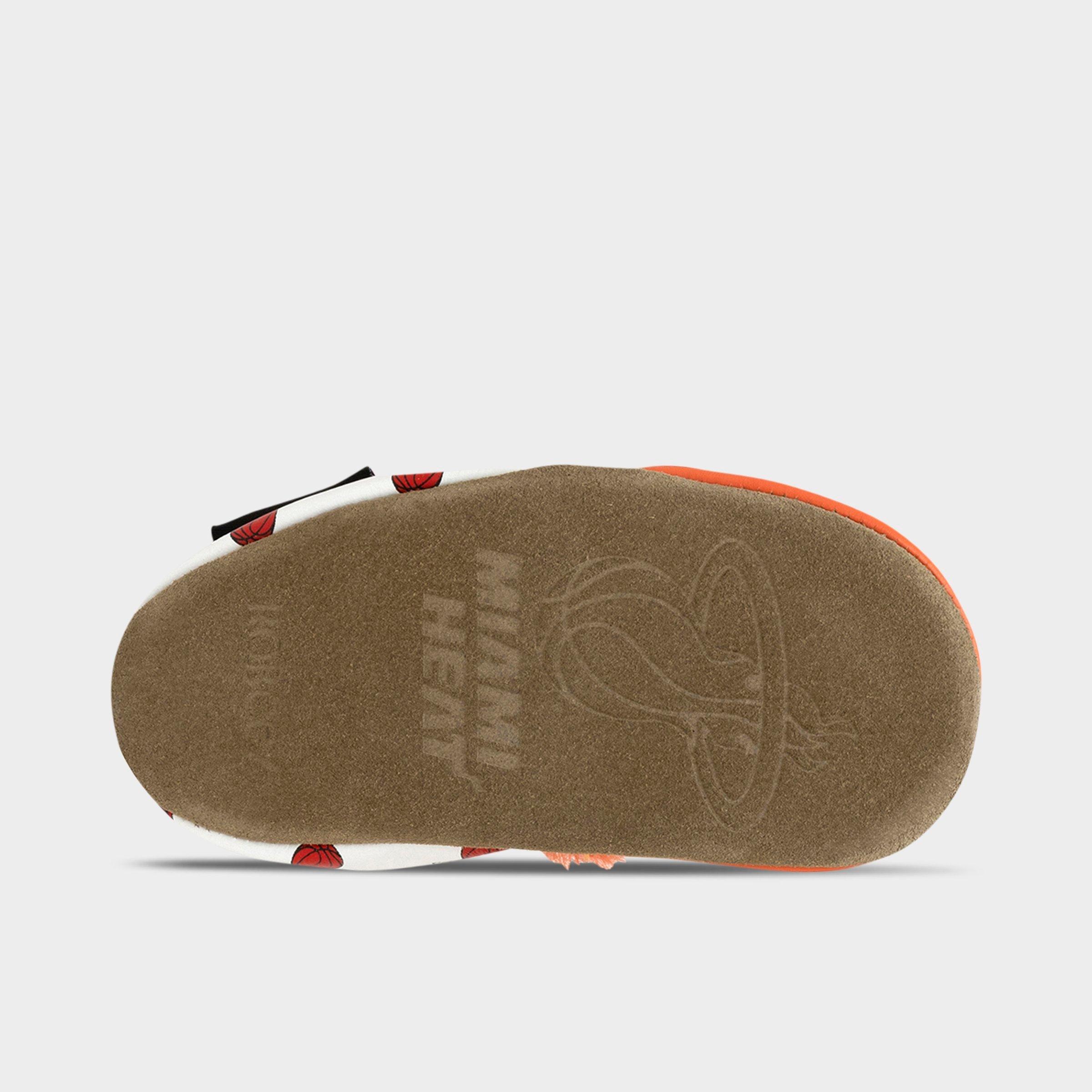 Infant Robeez Miami Heat Mascot NBA Soft Sole Casual Shoes