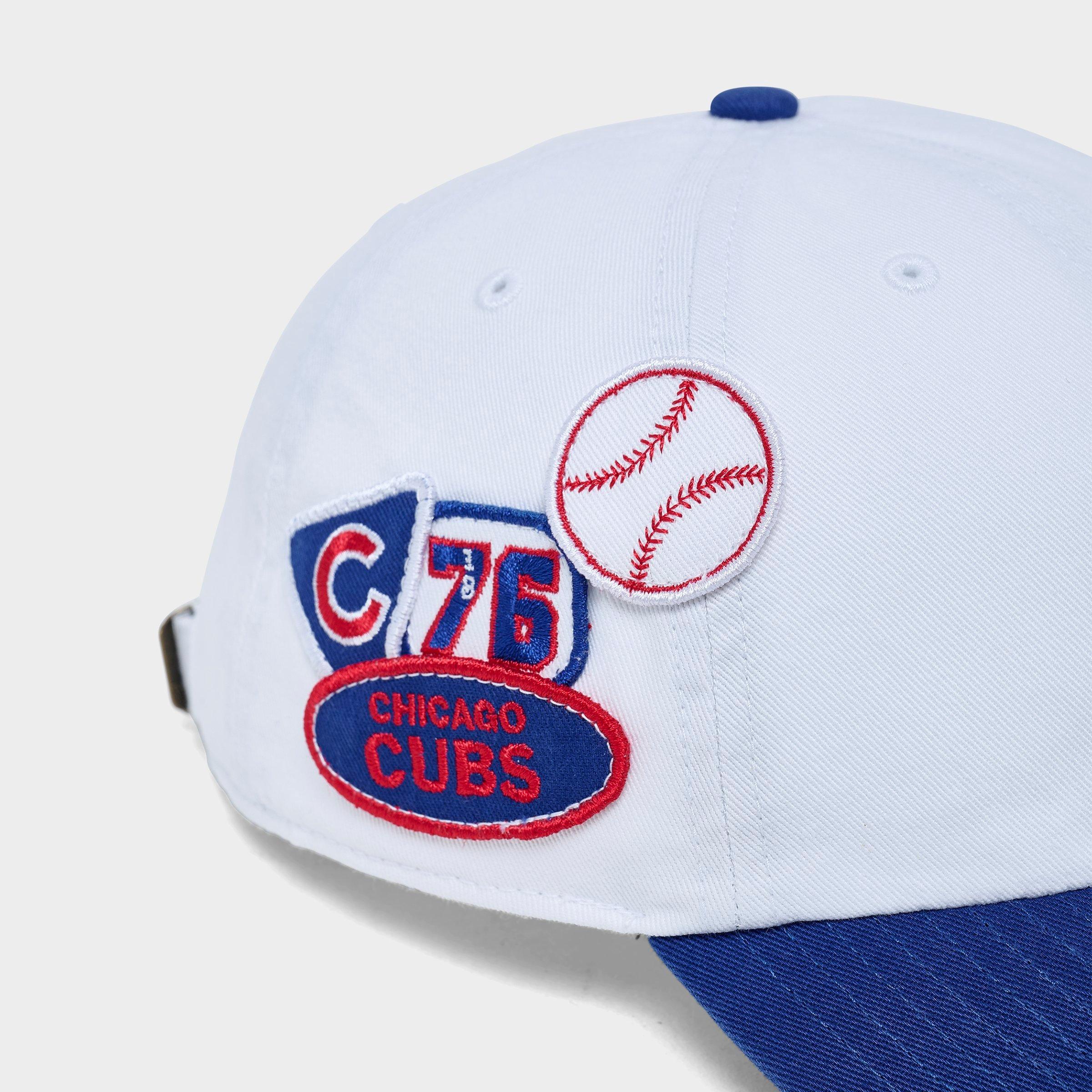 '47 Chicago Cubs MLB Badges Clean Up Strapback Hat