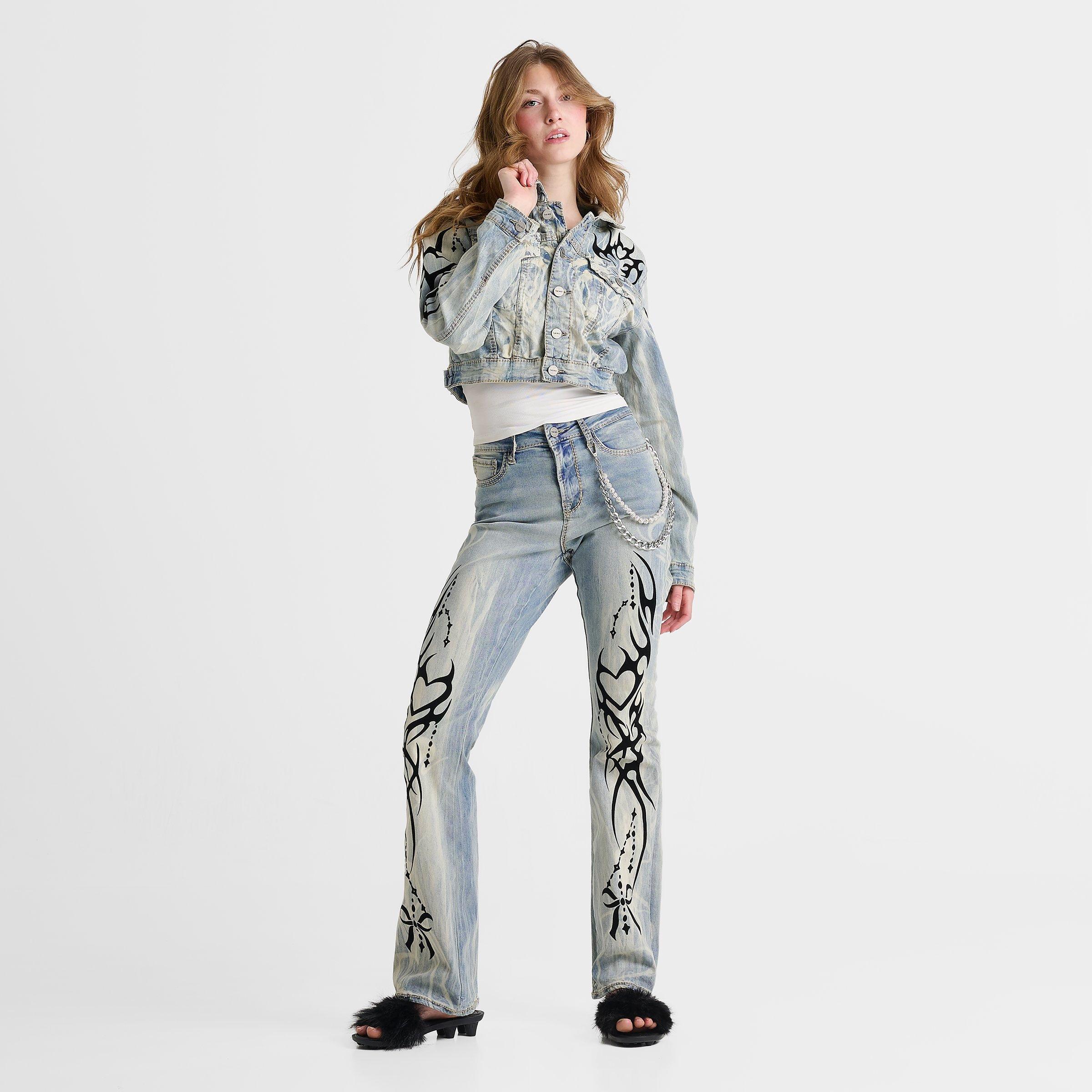 Women's Smoke Rise Olivia Heart Denim Jacket