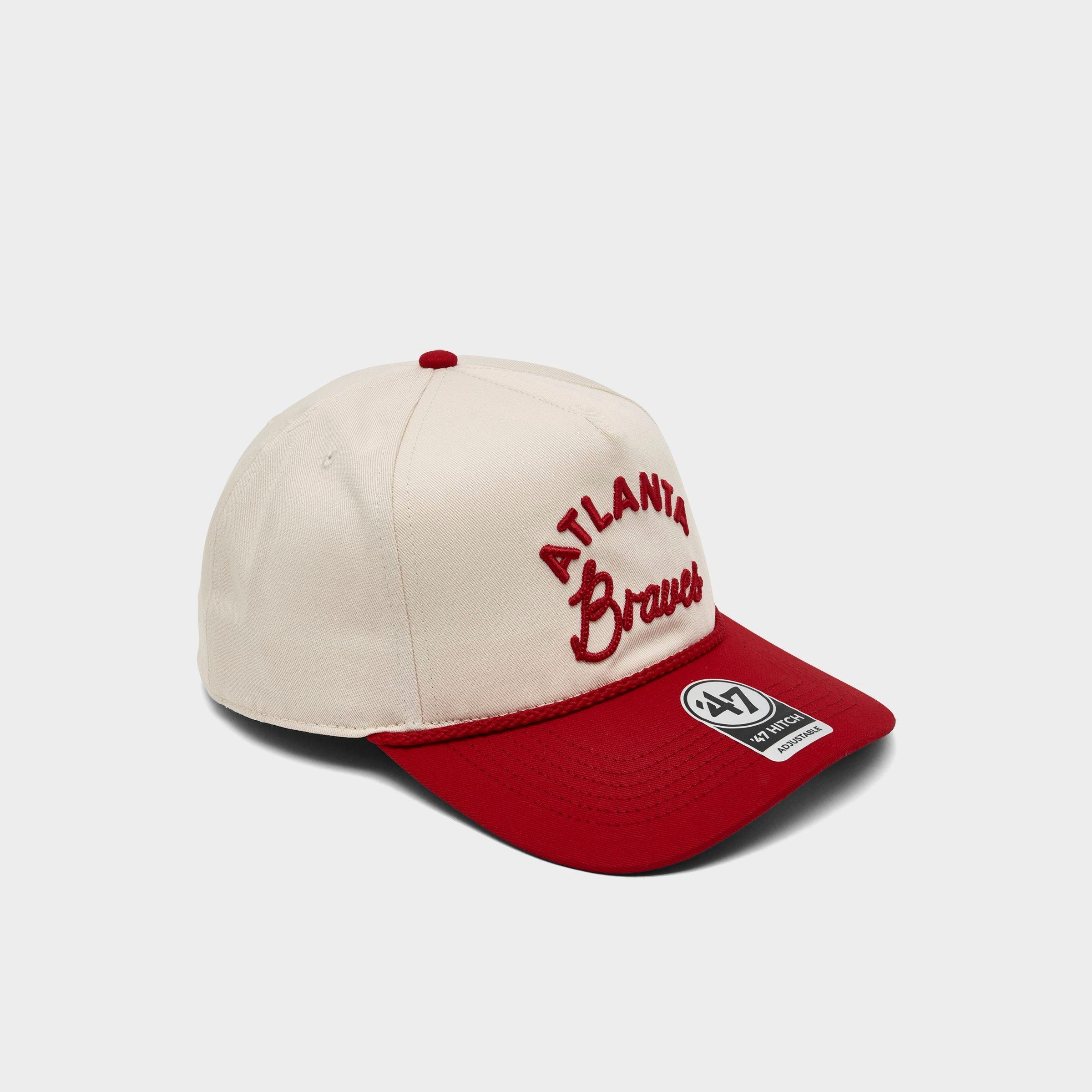 '47 Atlanta Braves MLB Rope Script Hitch Snapback Hat