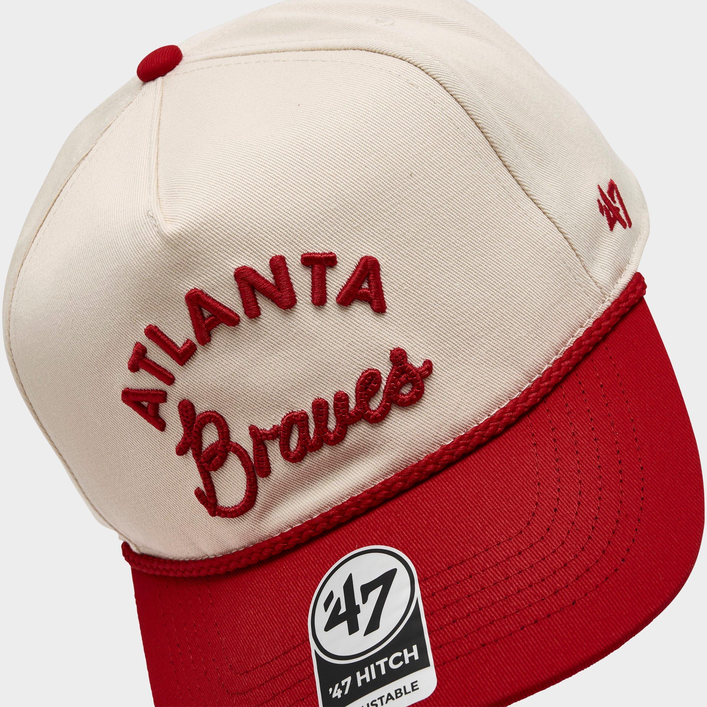 '47 Atlanta Braves MLB Rope Script Hitch Snapback Hat