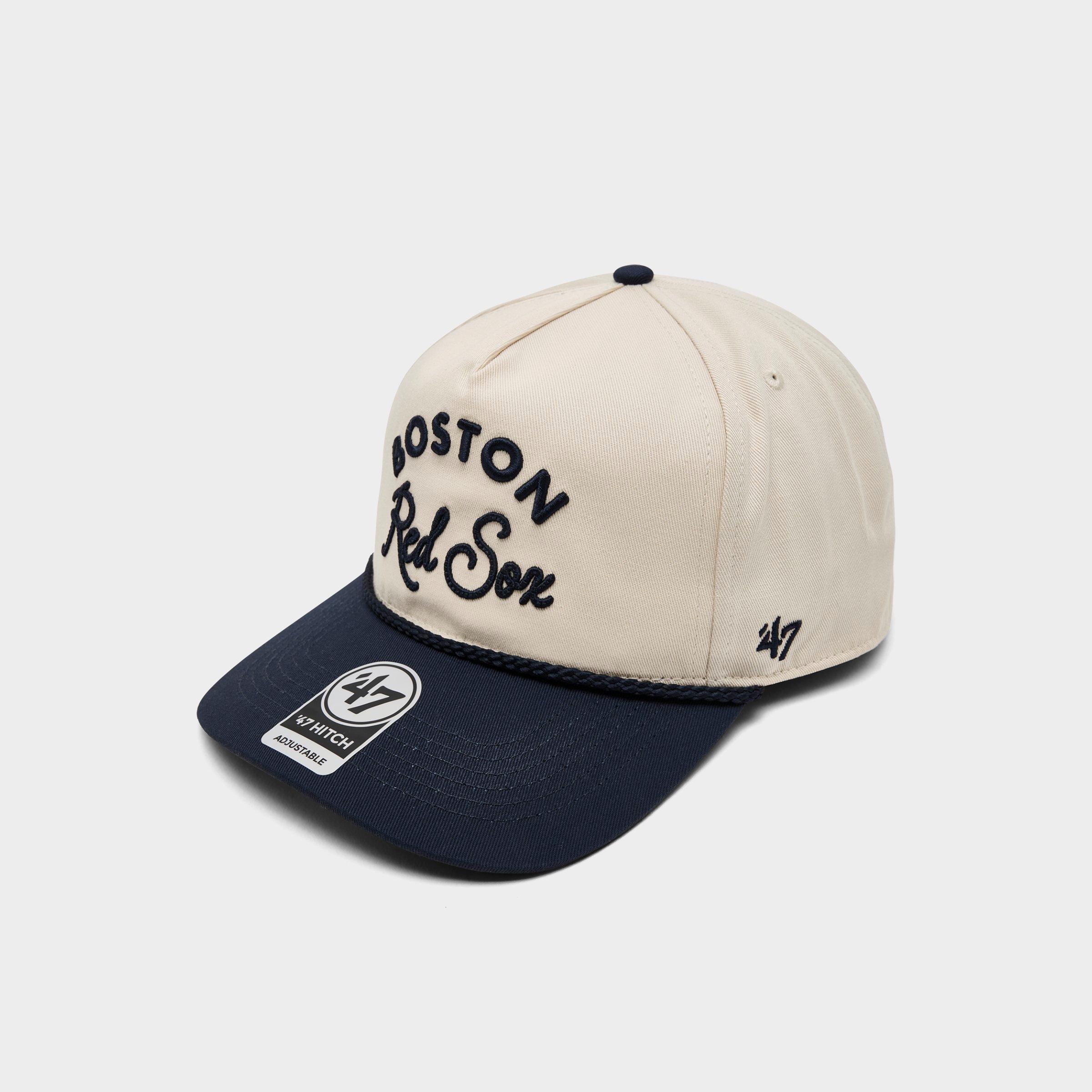 '47 Boston Red Sox MLB Rope Script Hitch Snapback Hat