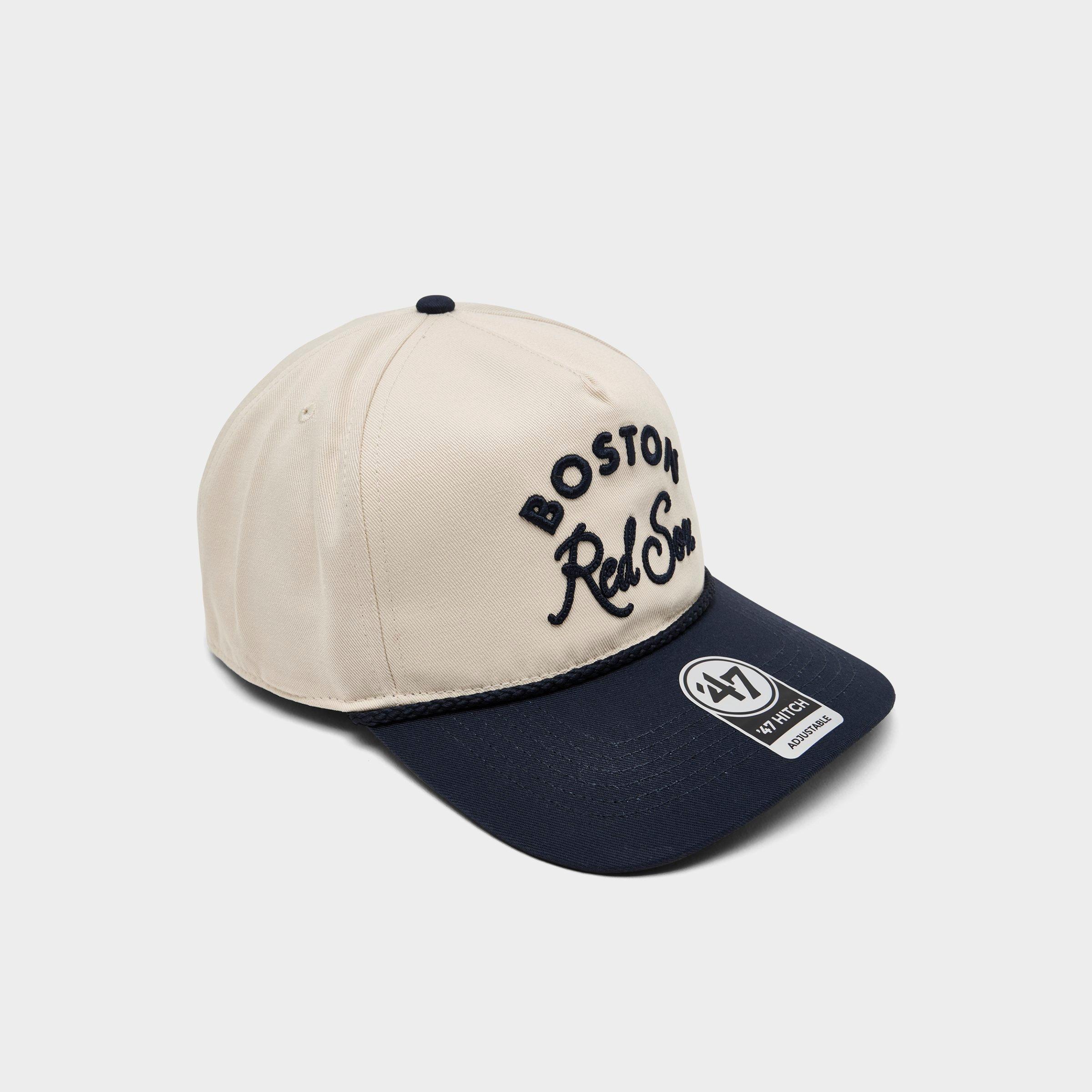 '47 Boston Red Sox MLB Rope Script Hitch Snapback Hat