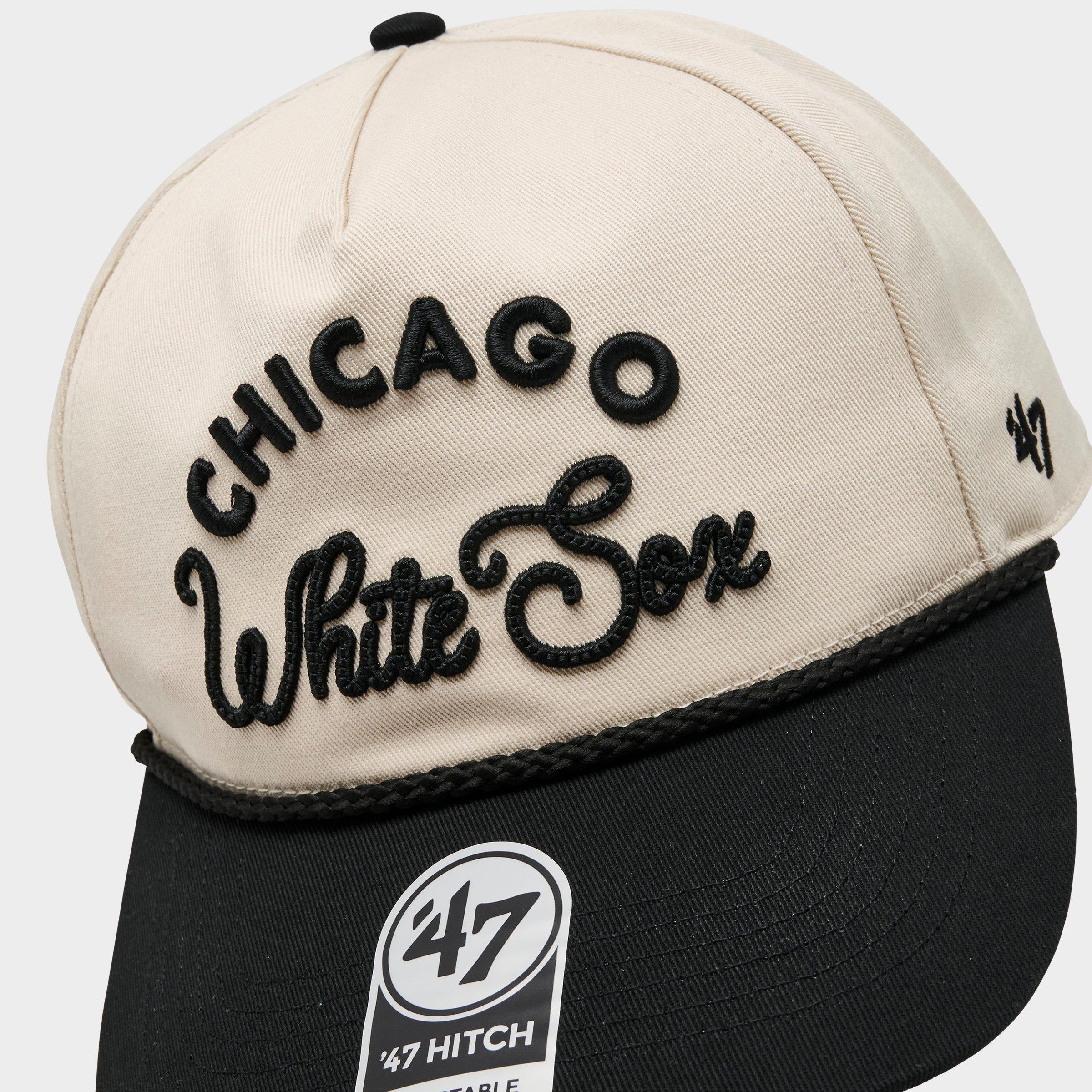 '47 Chicago White Sox MLB Rope Script Hitch Snapback Hat