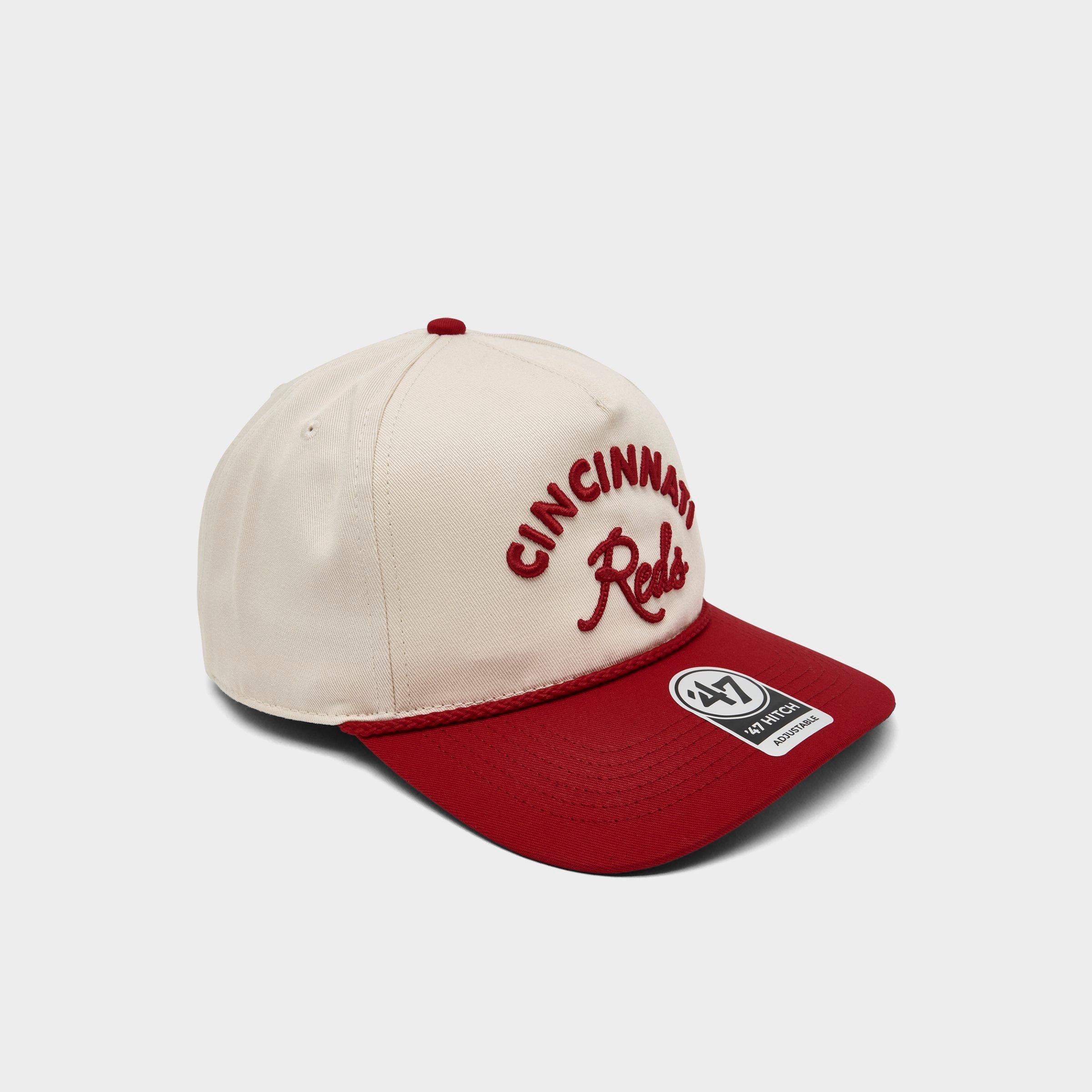 '47 Cincinnati Reds MLB Rope Script Hitch Snapback Hat