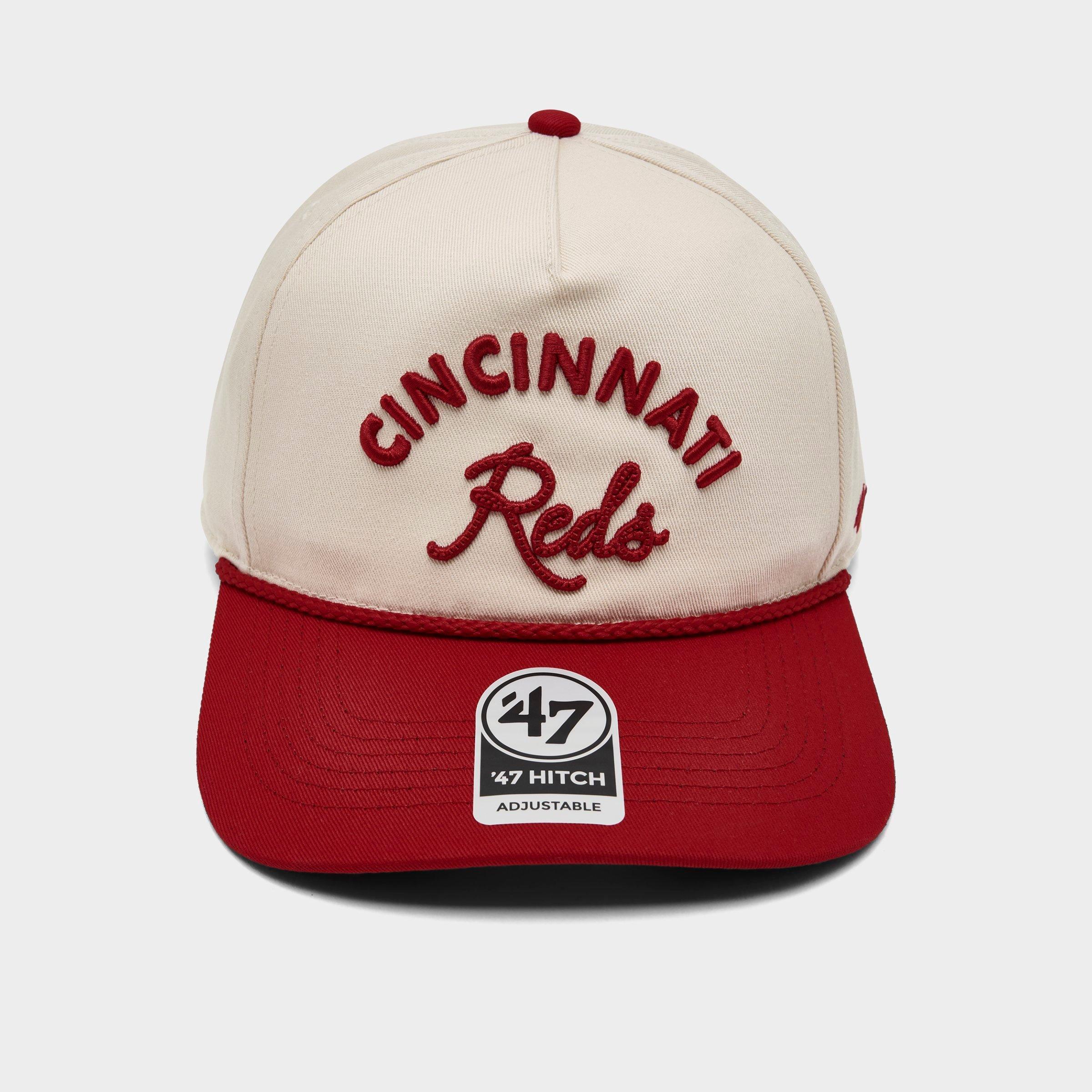 '47 Cincinnati Reds MLB Rope Script Hitch Snapback Hat
