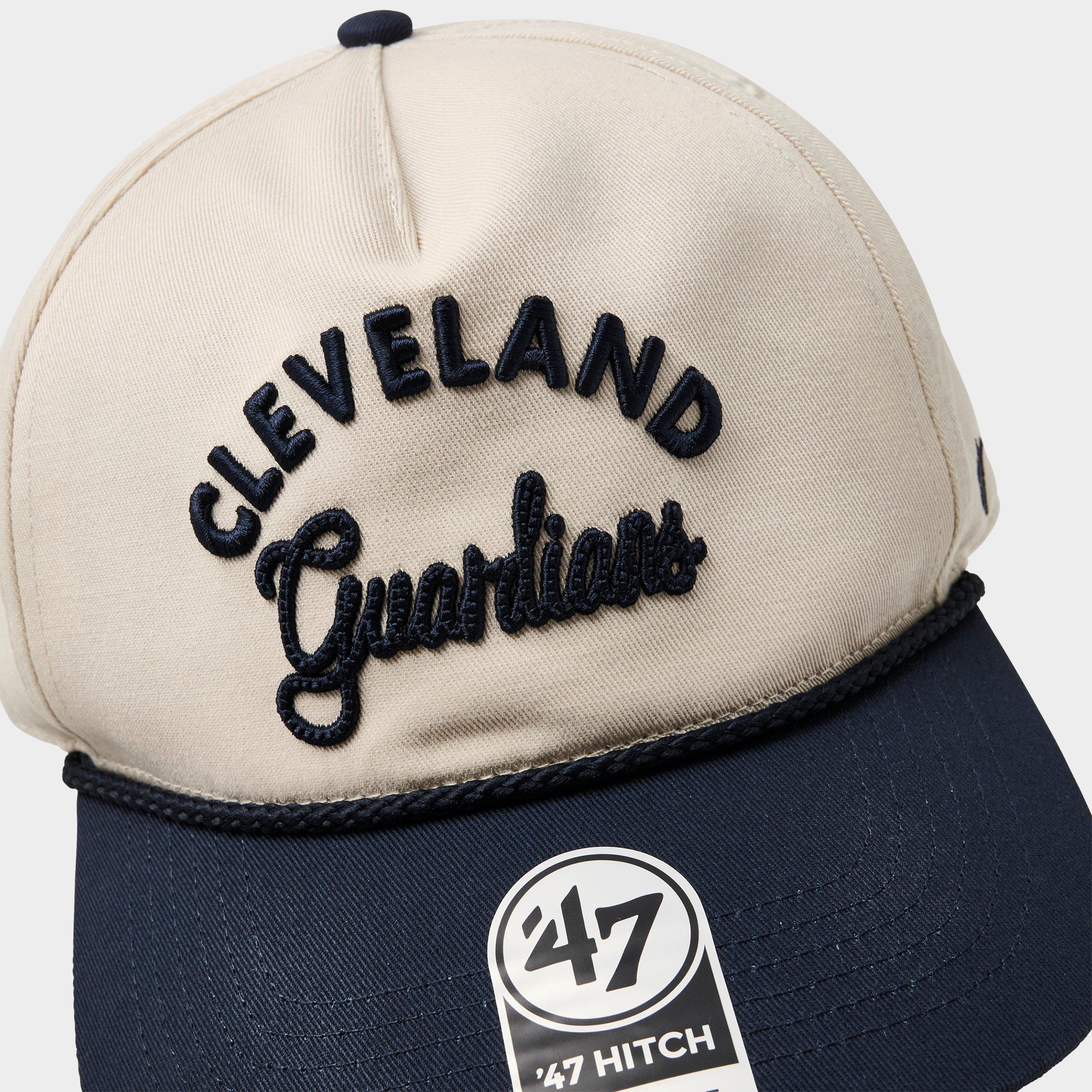 '47 Cleveland Guardians MLB Rope Script Hitch Snapback Hat