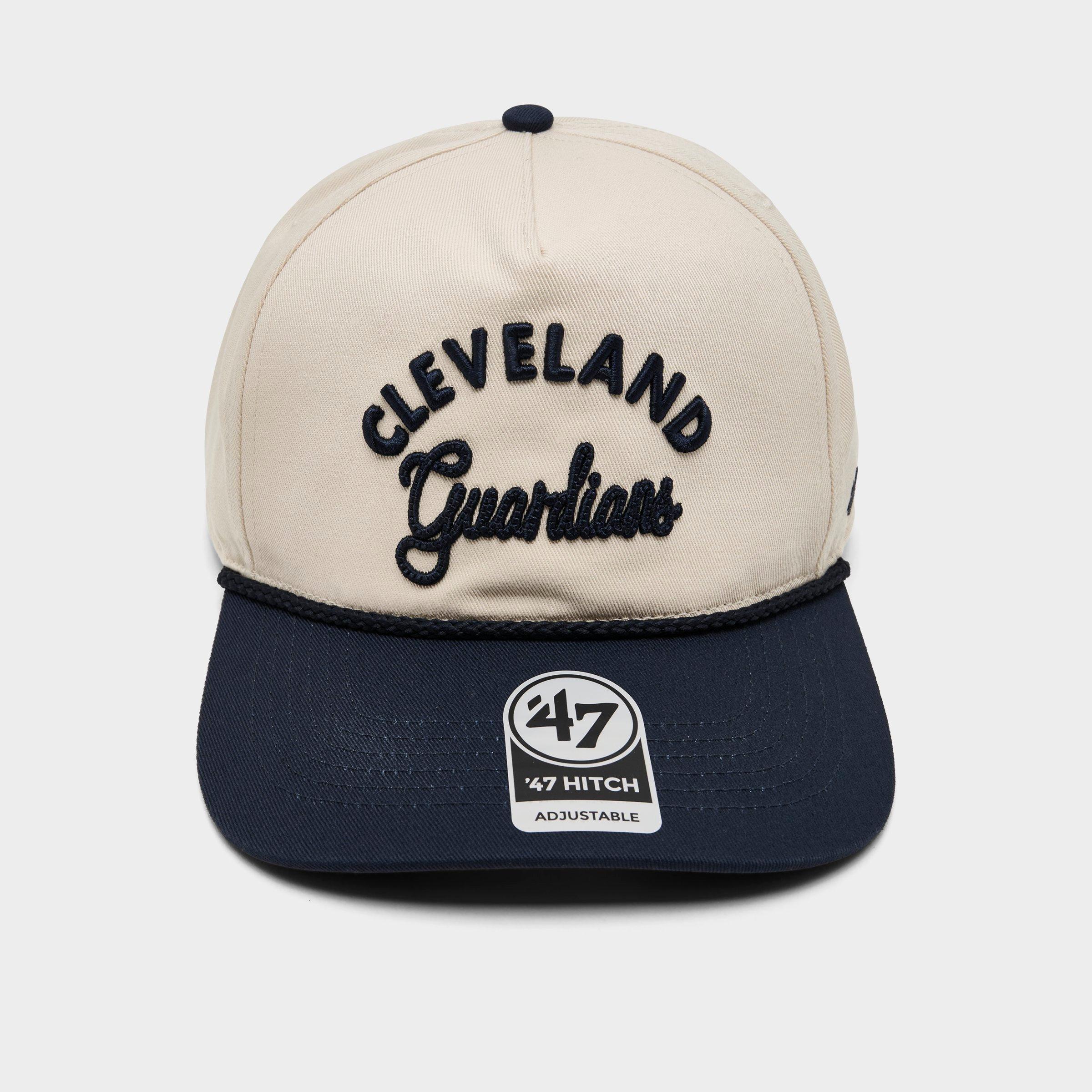 '47 Cleveland Guardians MLB Rope Script Hitch Snapback Hat
