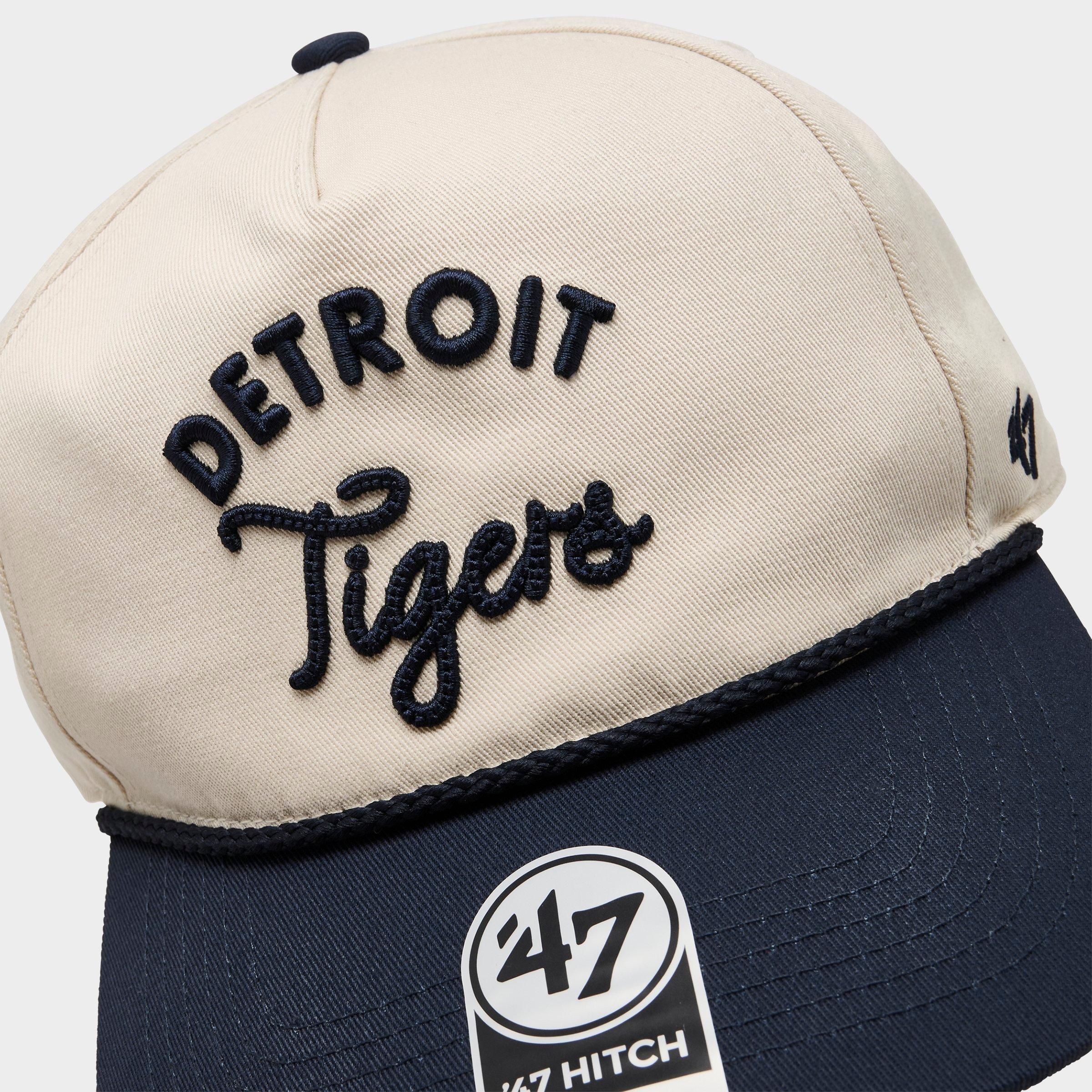 '47 Detroit Tigers MLB Rope Script Hitch Snapback Hat