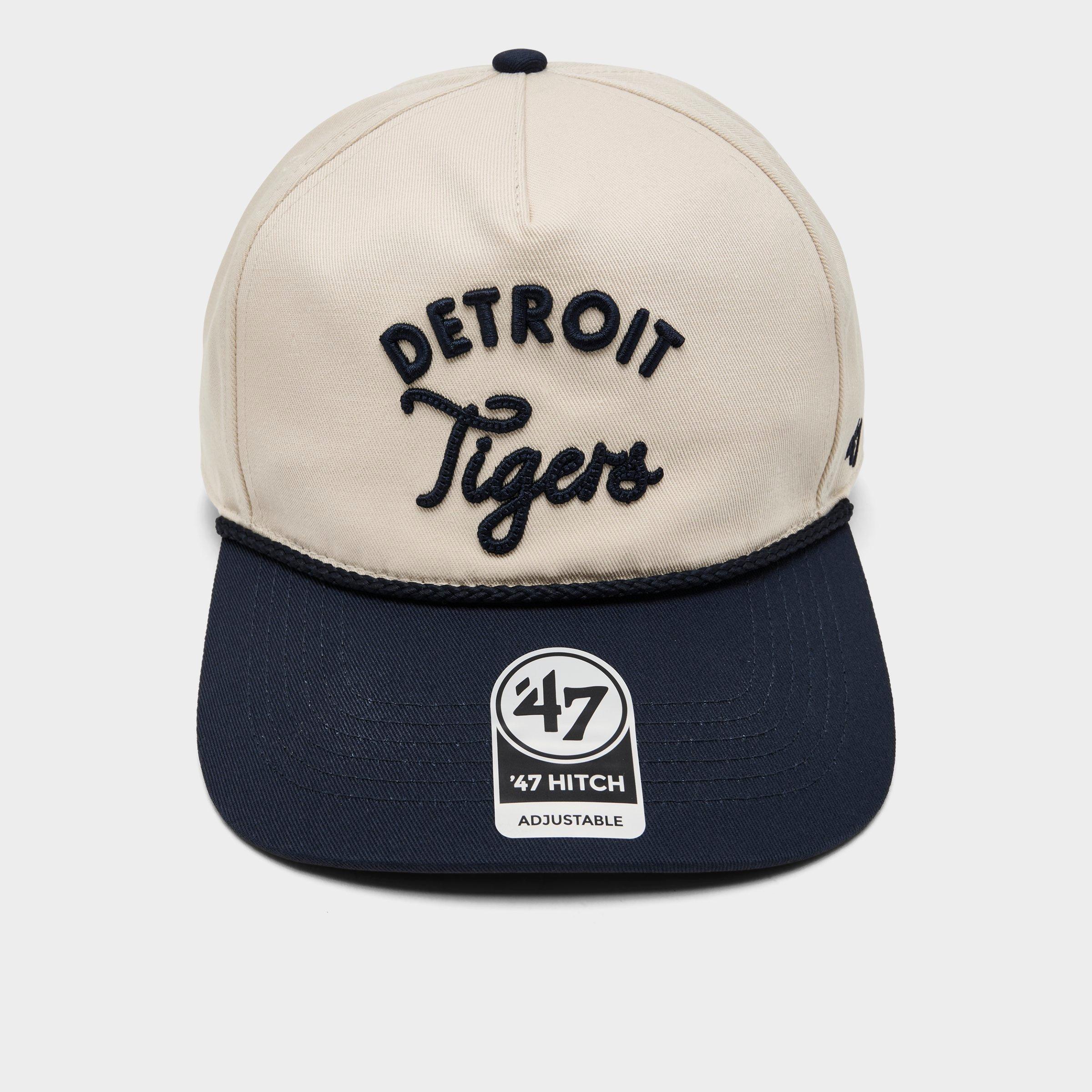 '47 Detroit Tigers MLB Rope Script Hitch Snapback Hat