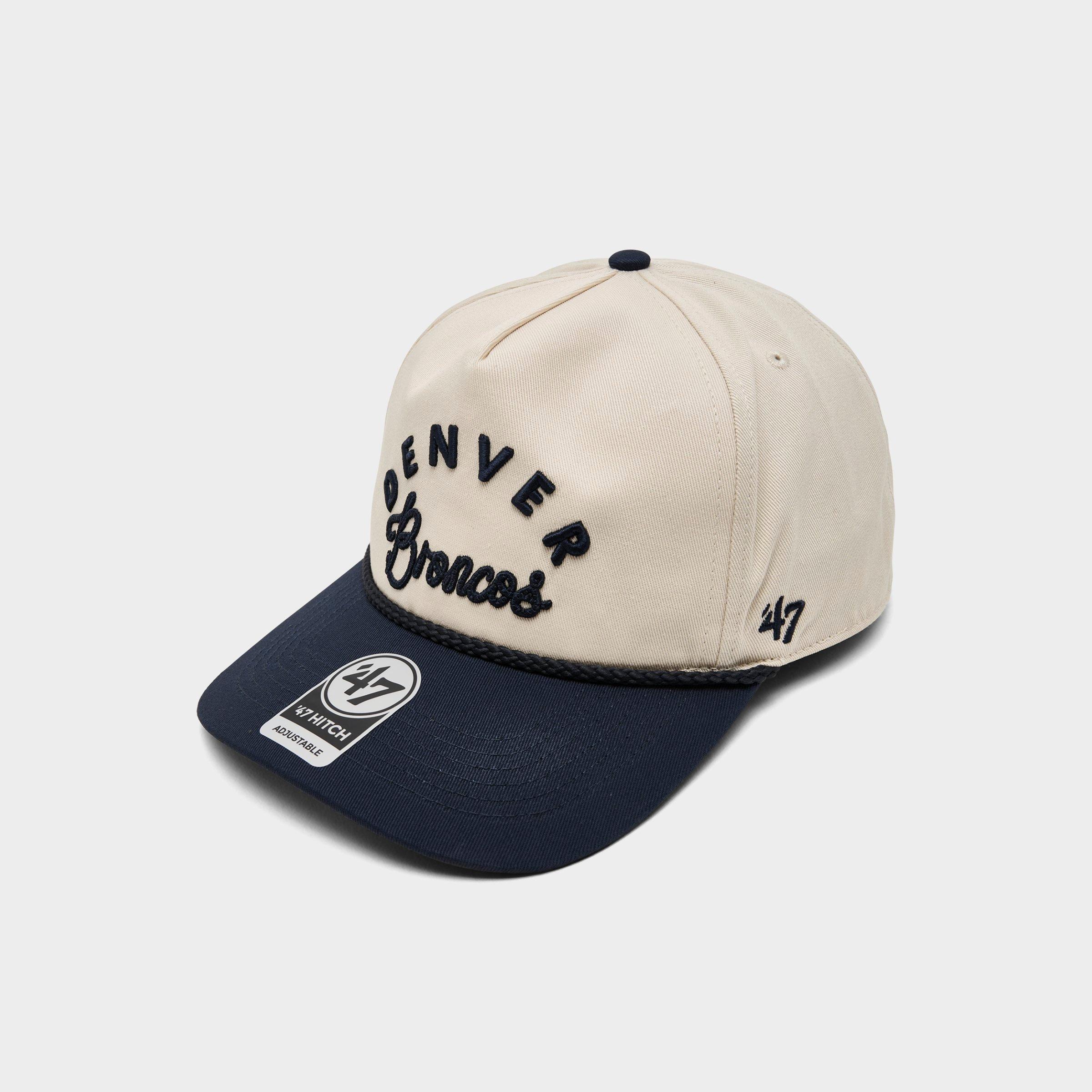 '47 Denver Broncos NFL Rope Script Hitch Snapback Hat