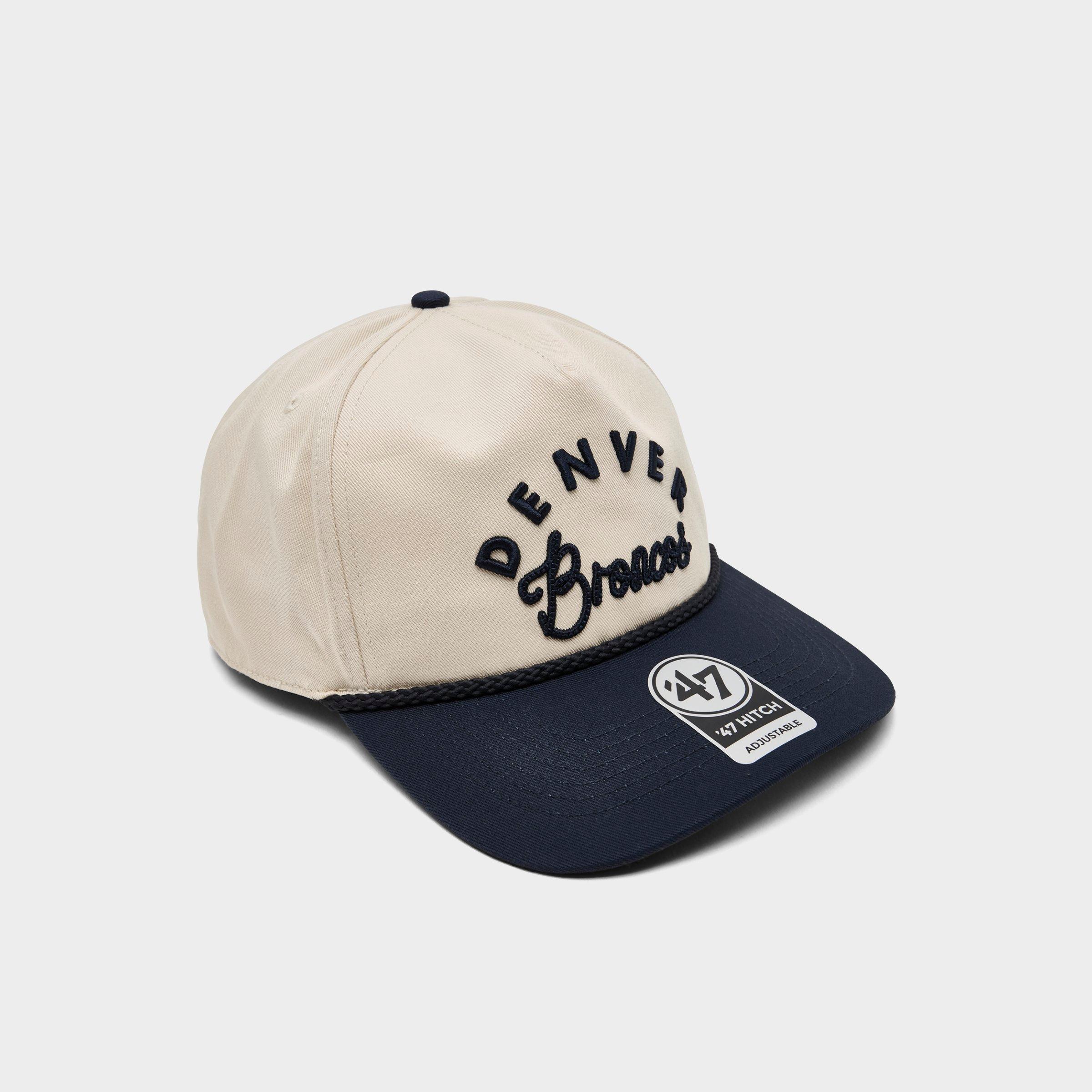 '47 Denver Broncos NFL Rope Script Hitch Snapback Hat