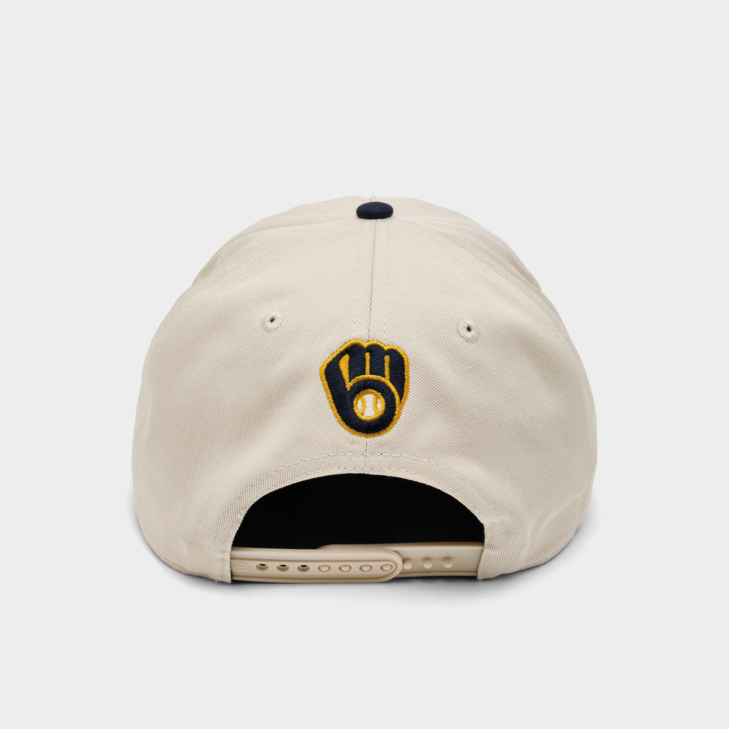 '47 Milwaukee Brewers MLB Rope Script Hitch Snapback Hat