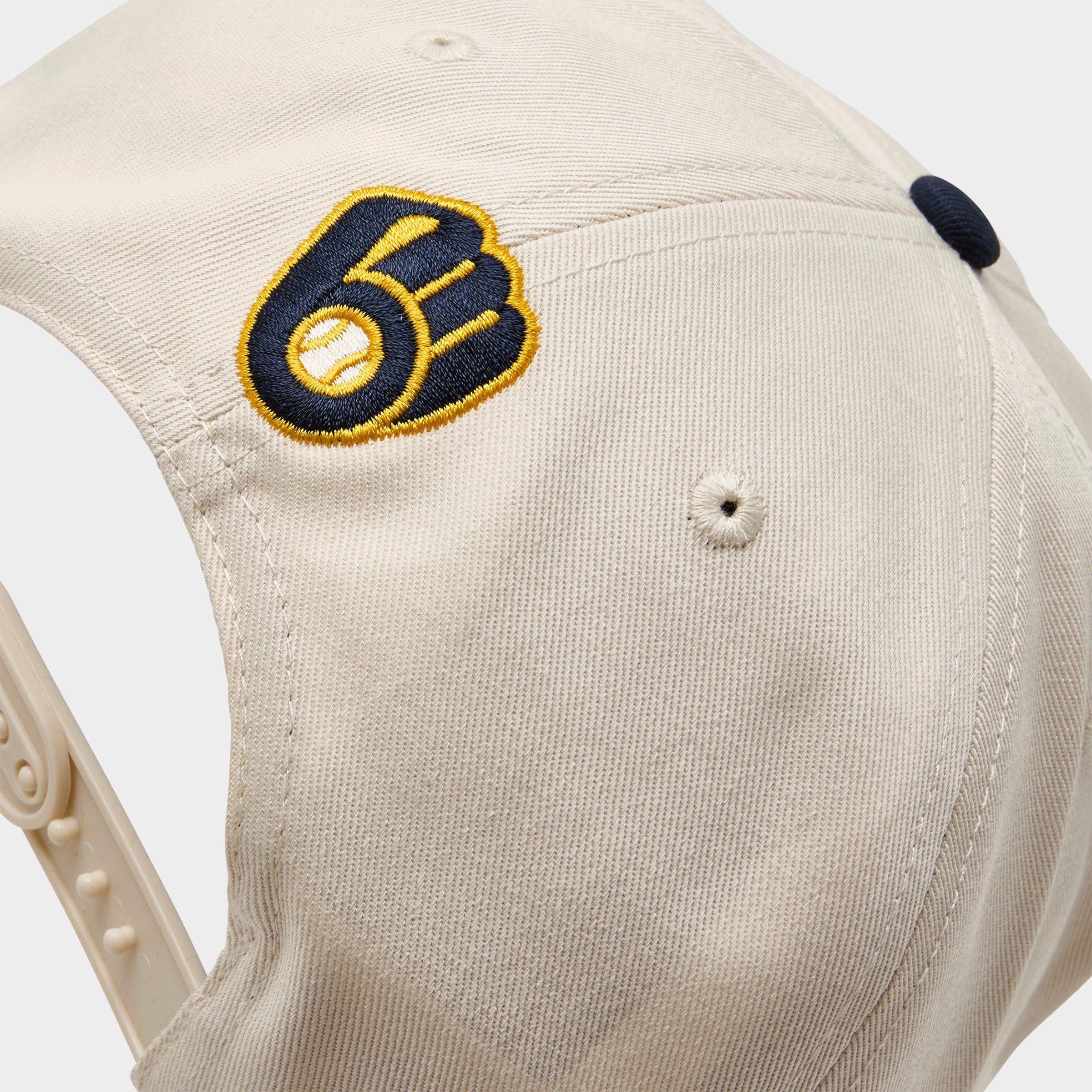 '47 Milwaukee Brewers MLB Rope Script Hitch Snapback Hat