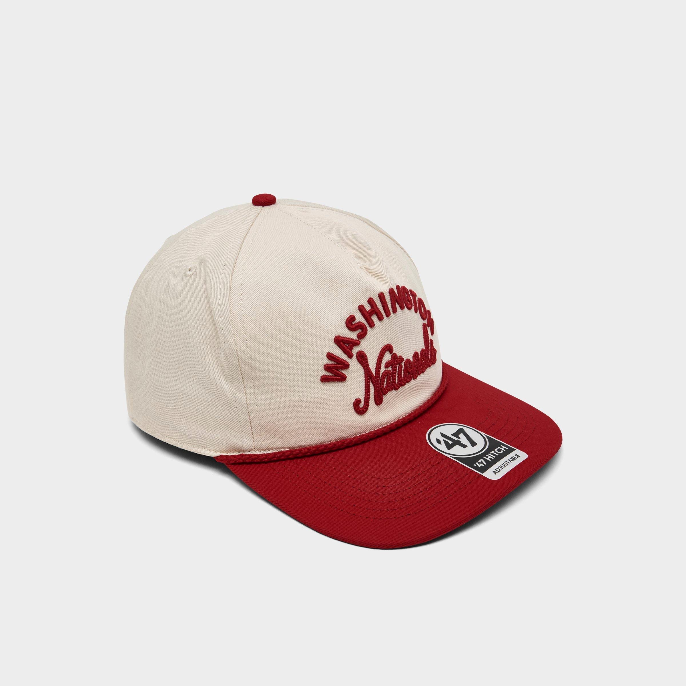 '47 Washington Nationals MLB Rope Script Hitch Snapback Hat