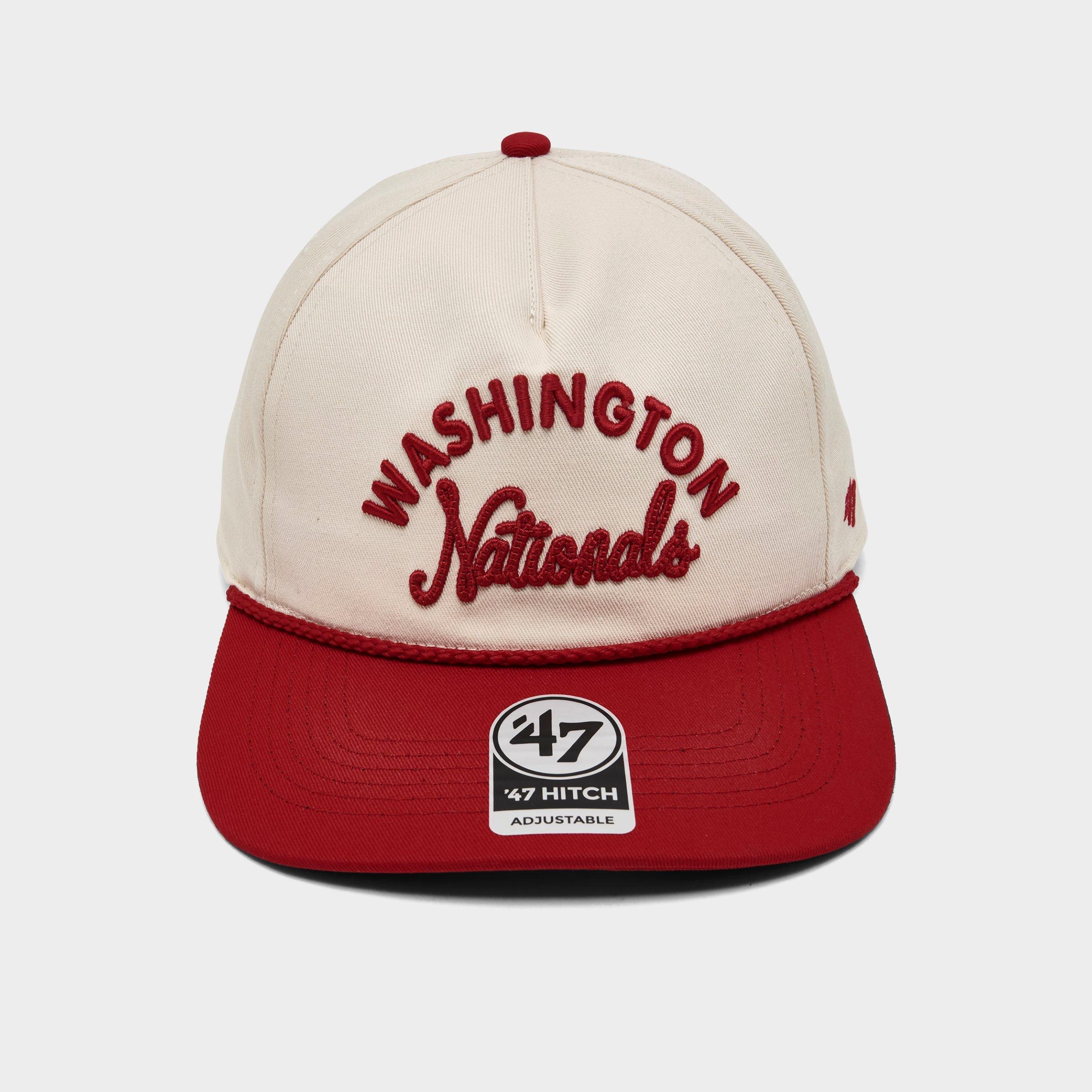 '47 Washington Nationals MLB Rope Script Hitch Snapback Hat