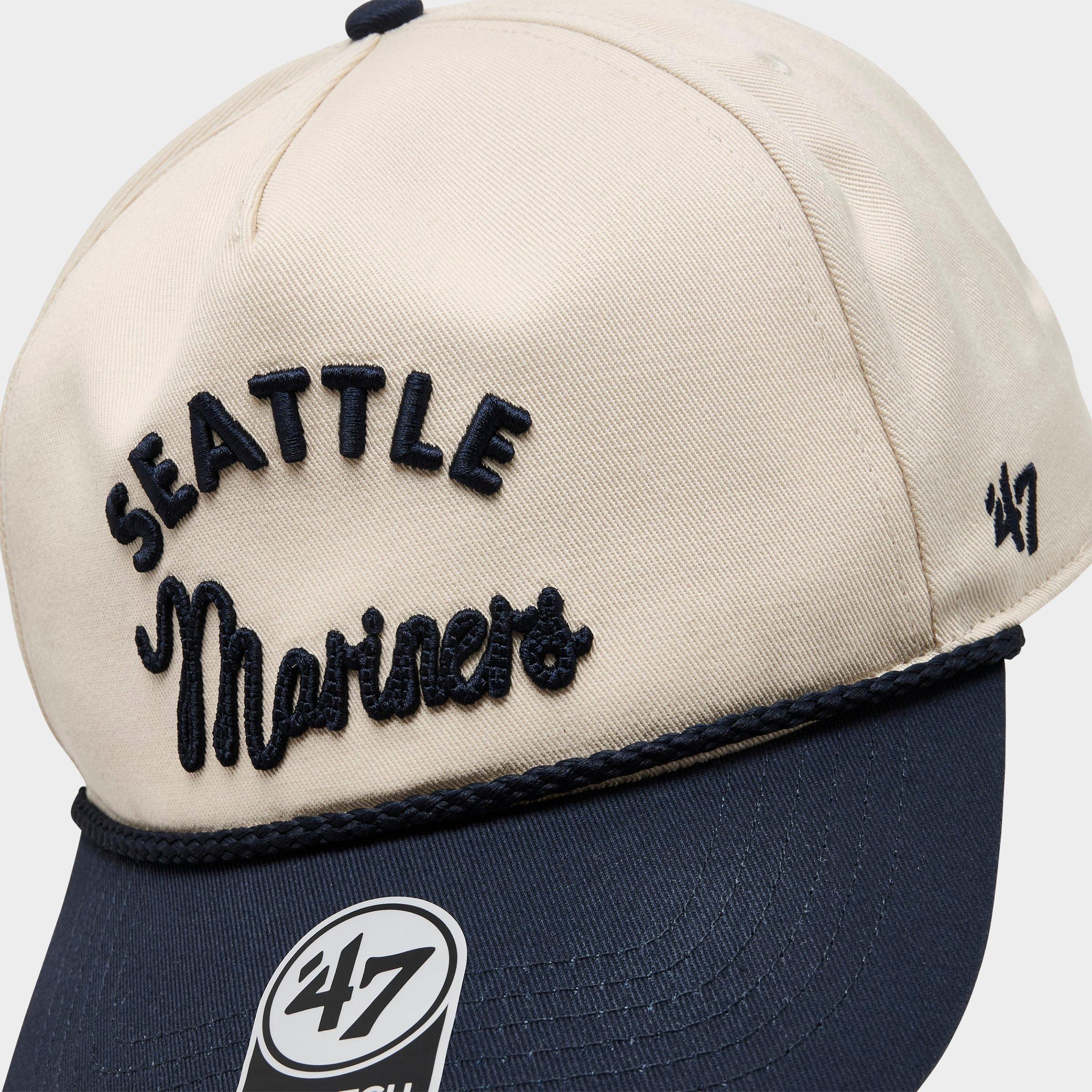'47 Seattle Mariners MLB Rope Script Hitch Snapback Hat