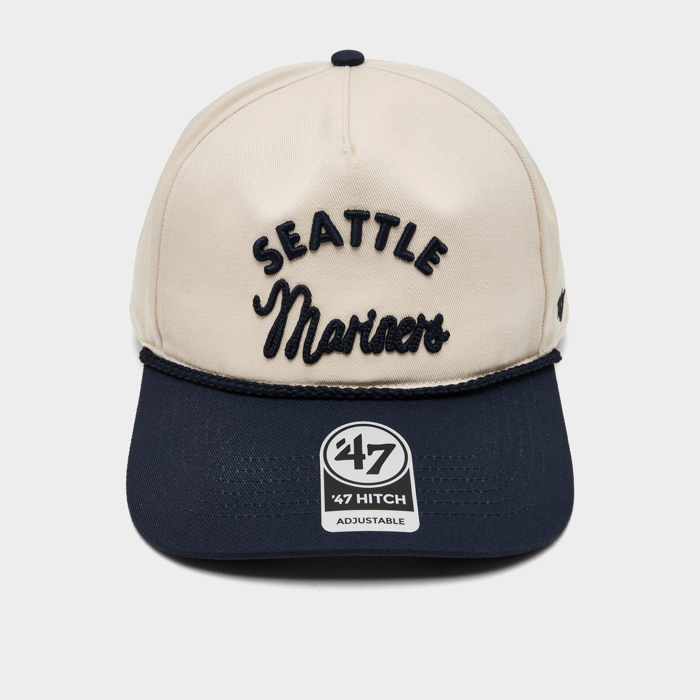 '47 Seattle Mariners MLB Rope Script Hitch Snapback Hat