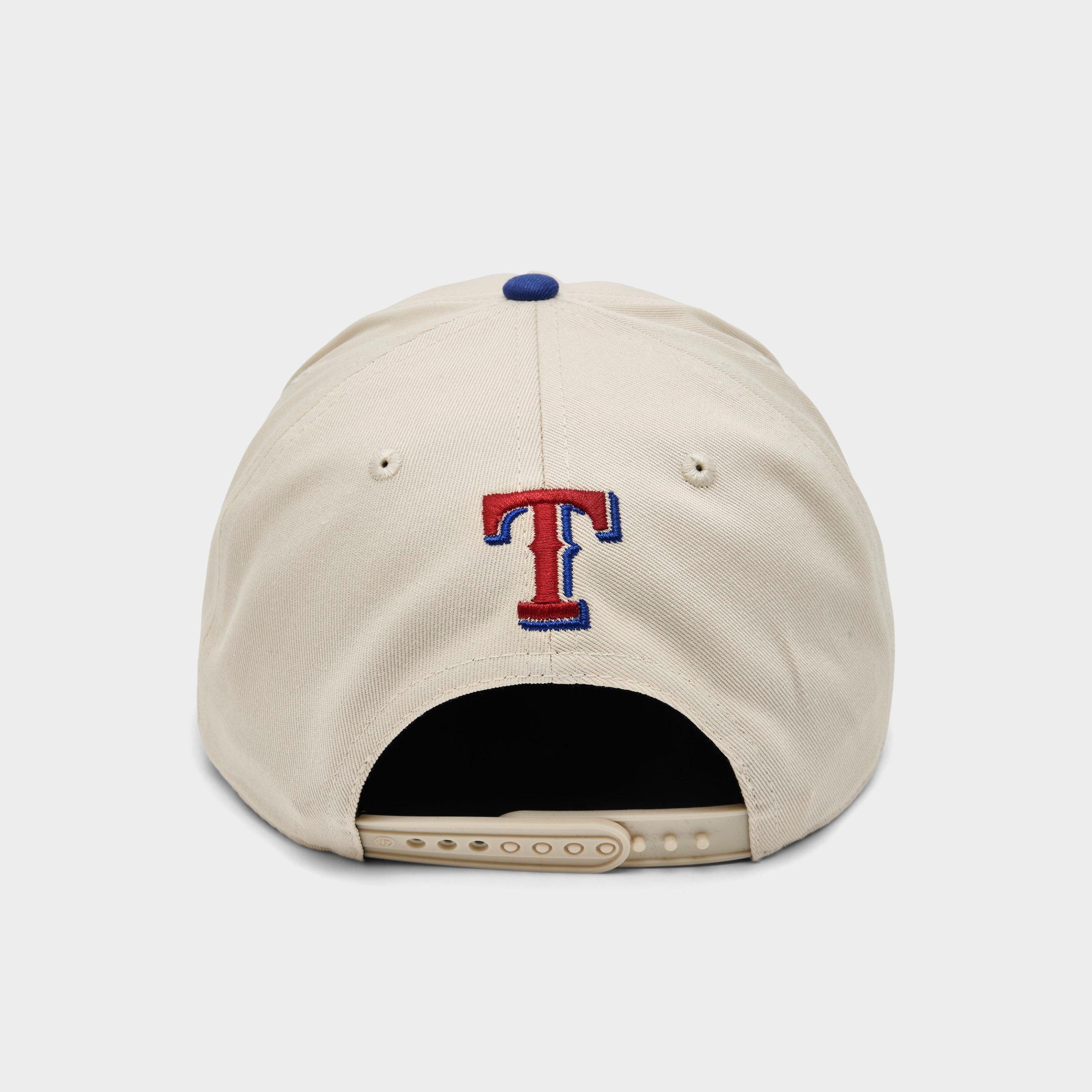 '47 Texas Rangers MLB Rope Script Hitch Snapback Hat