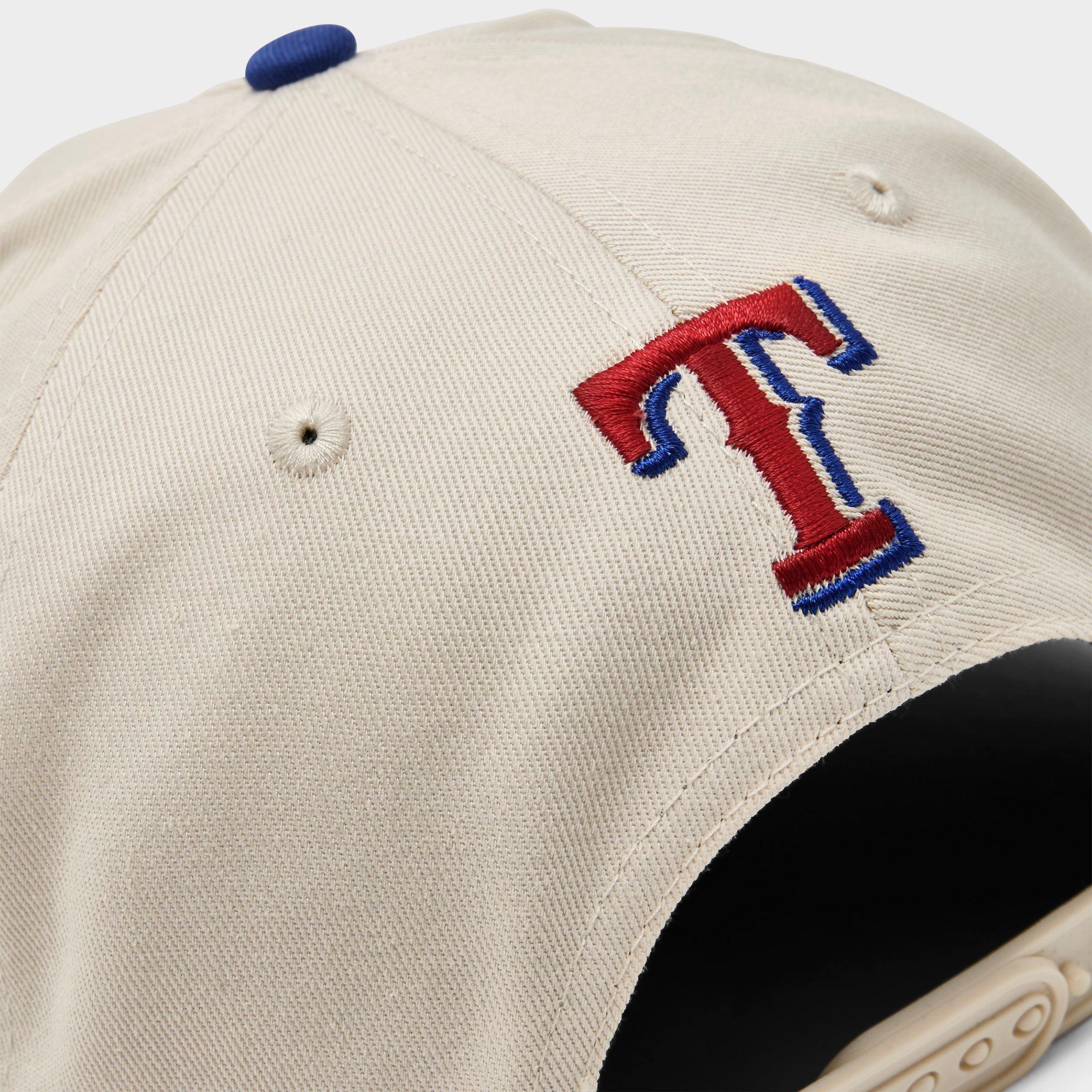 '47 Texas Rangers MLB Rope Script Hitch Snapback Hat