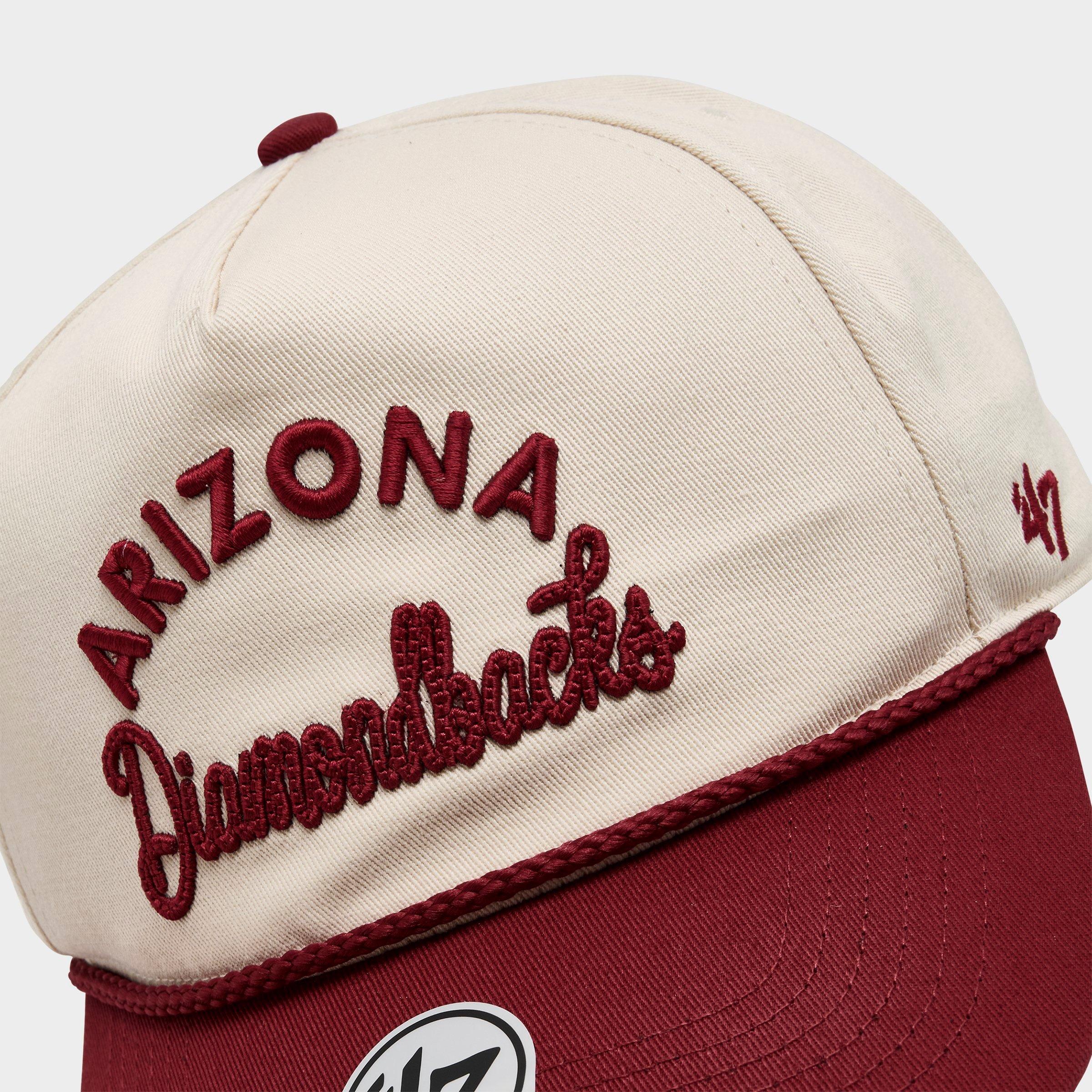 '47 Arizona Diamondbacks MLB Rope Script Hitch Snapback Hat