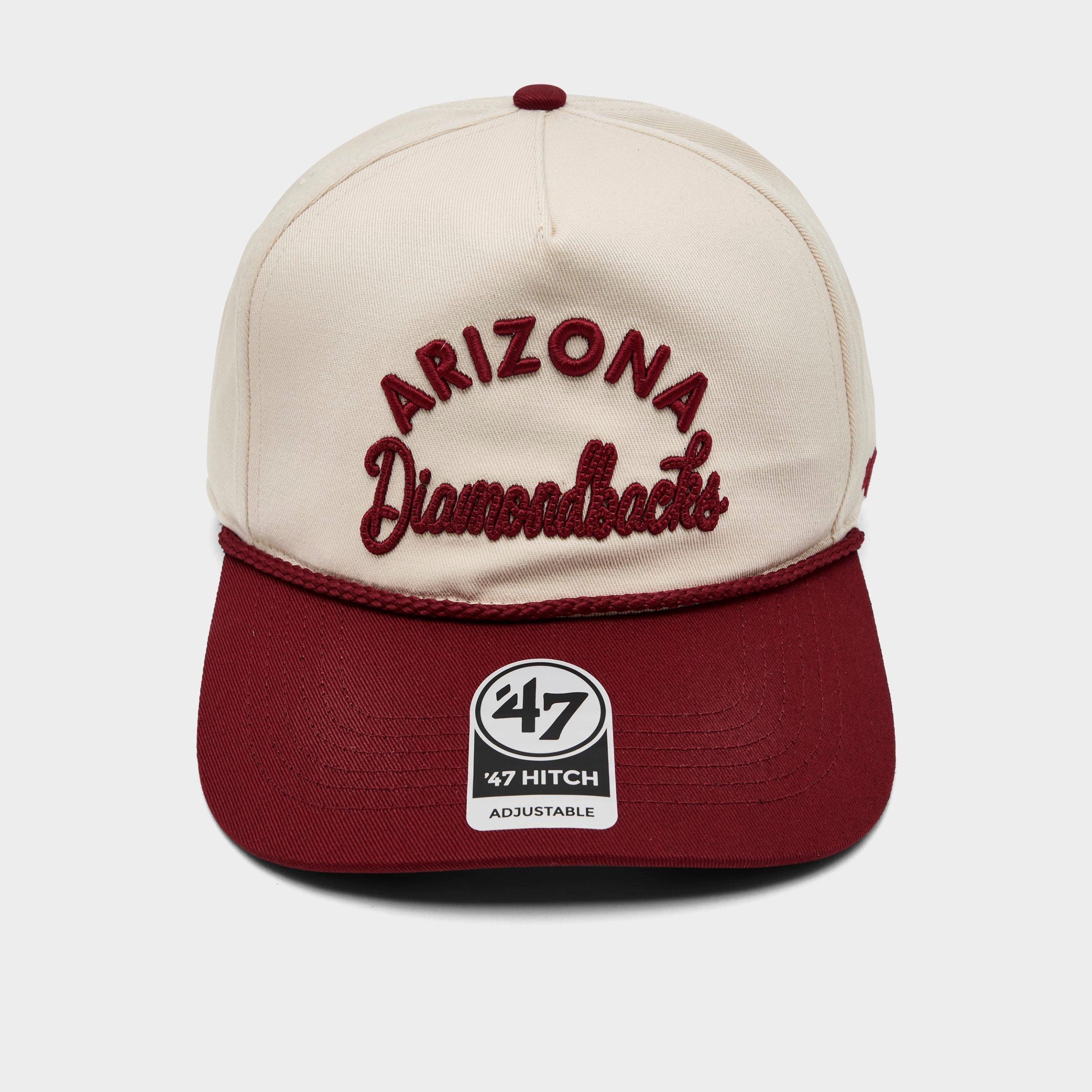 '47 Arizona Diamondbacks MLB Rope Script Hitch Snapback Hat
