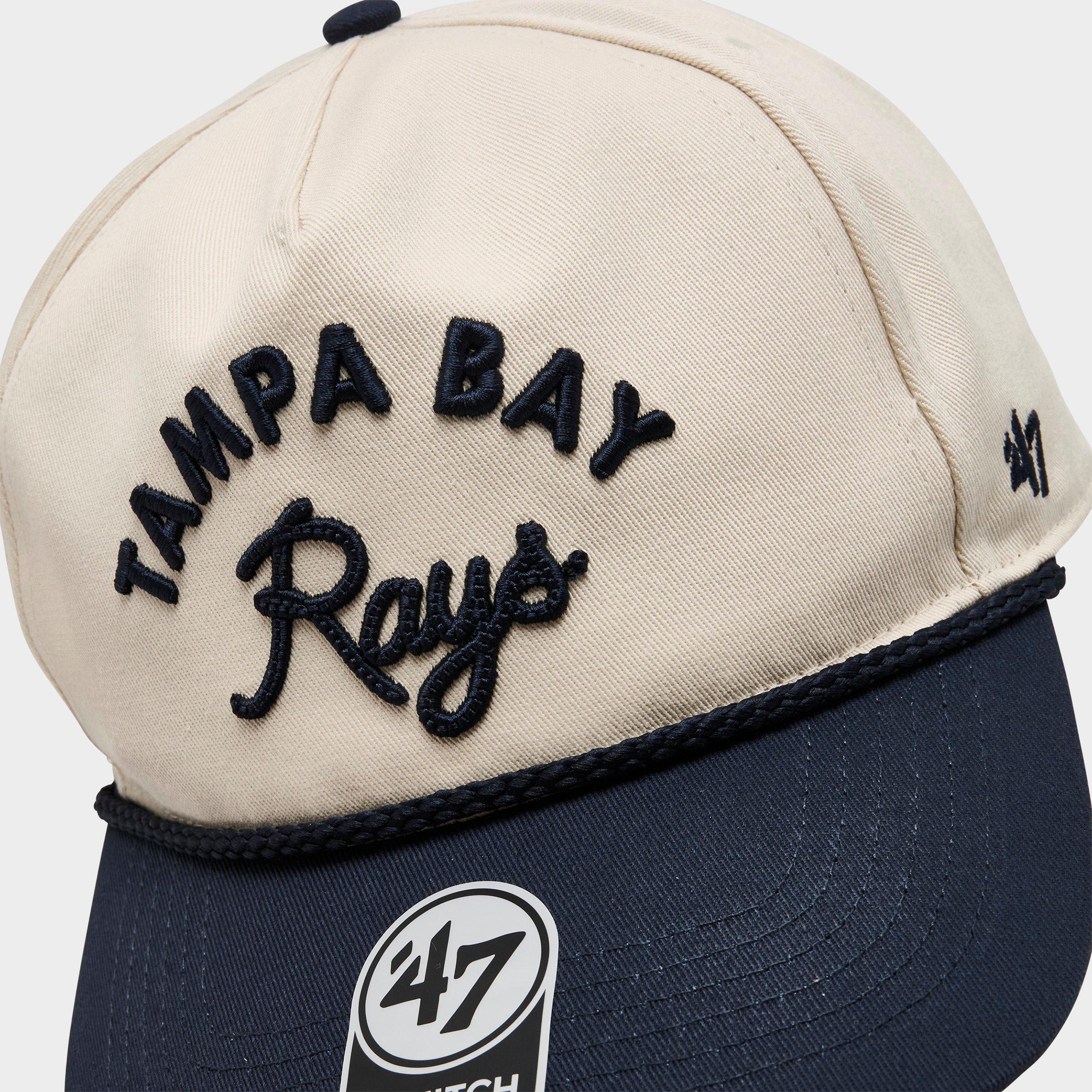 '47 Tampa Bay Rays MLB Rope Script Hitch Snapback Hat