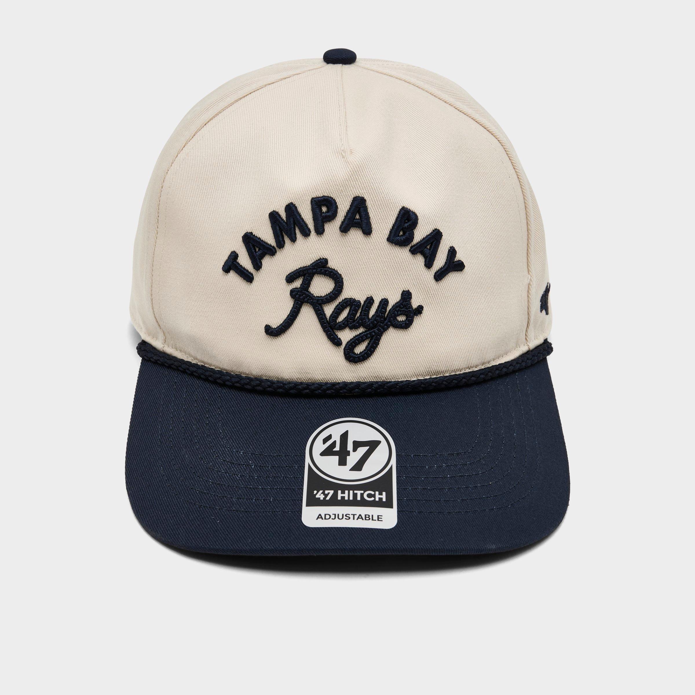 '47 Tampa Bay Rays MLB Rope Script Hitch Snapback Hat