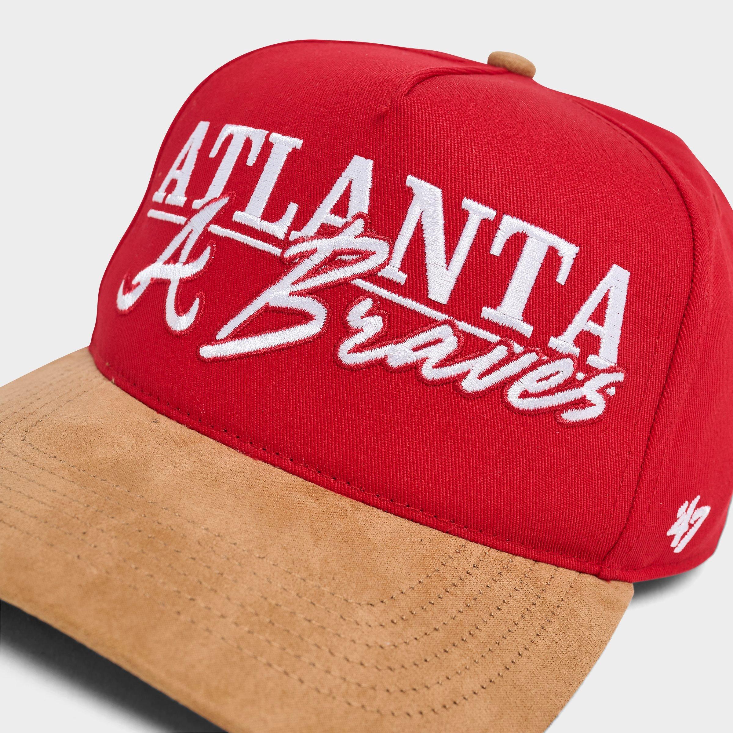 '47 Atlanta Braves MLB Scribe Line Hitch Snapback Hat