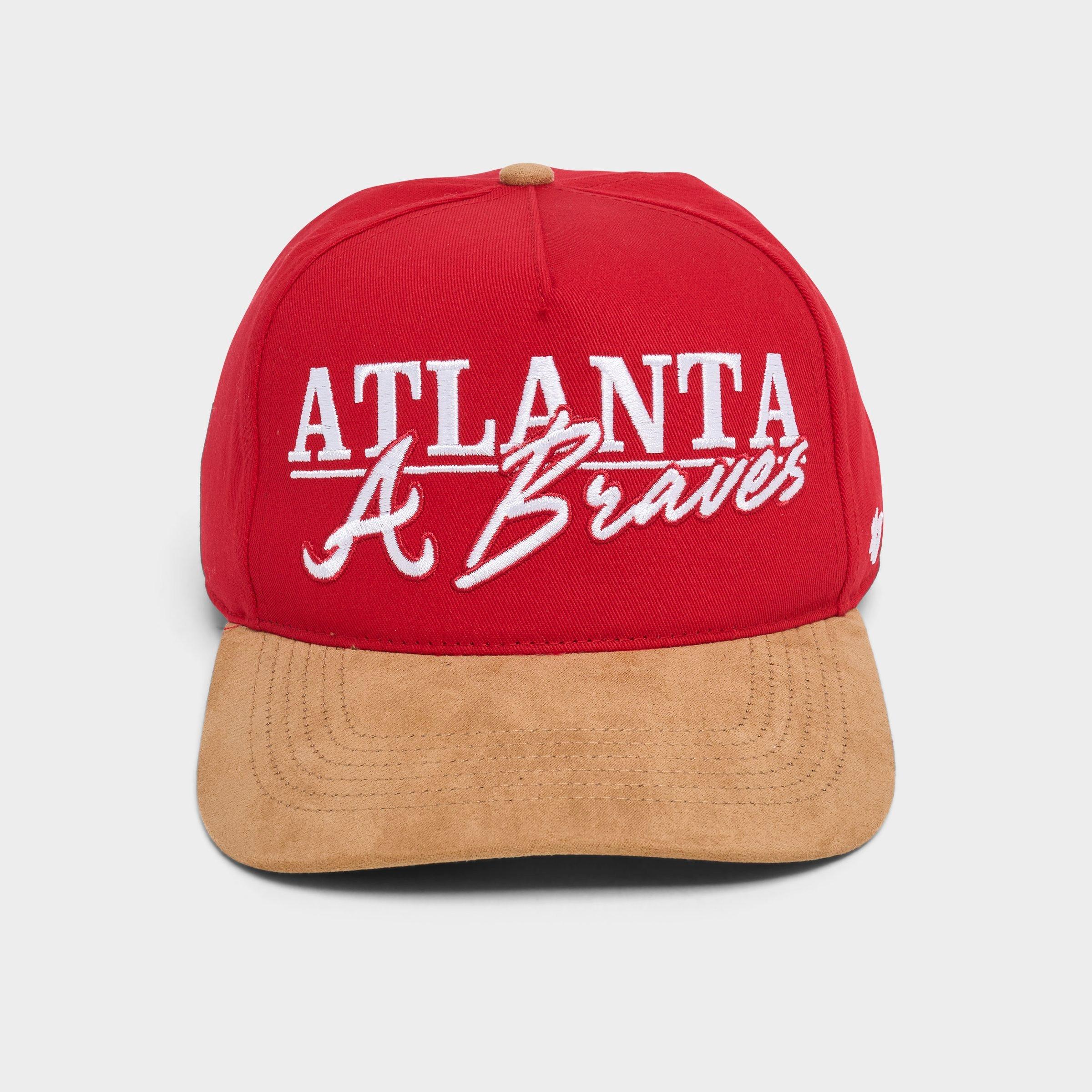 '47 Atlanta Braves MLB Scribe Line Hitch Snapback Hat