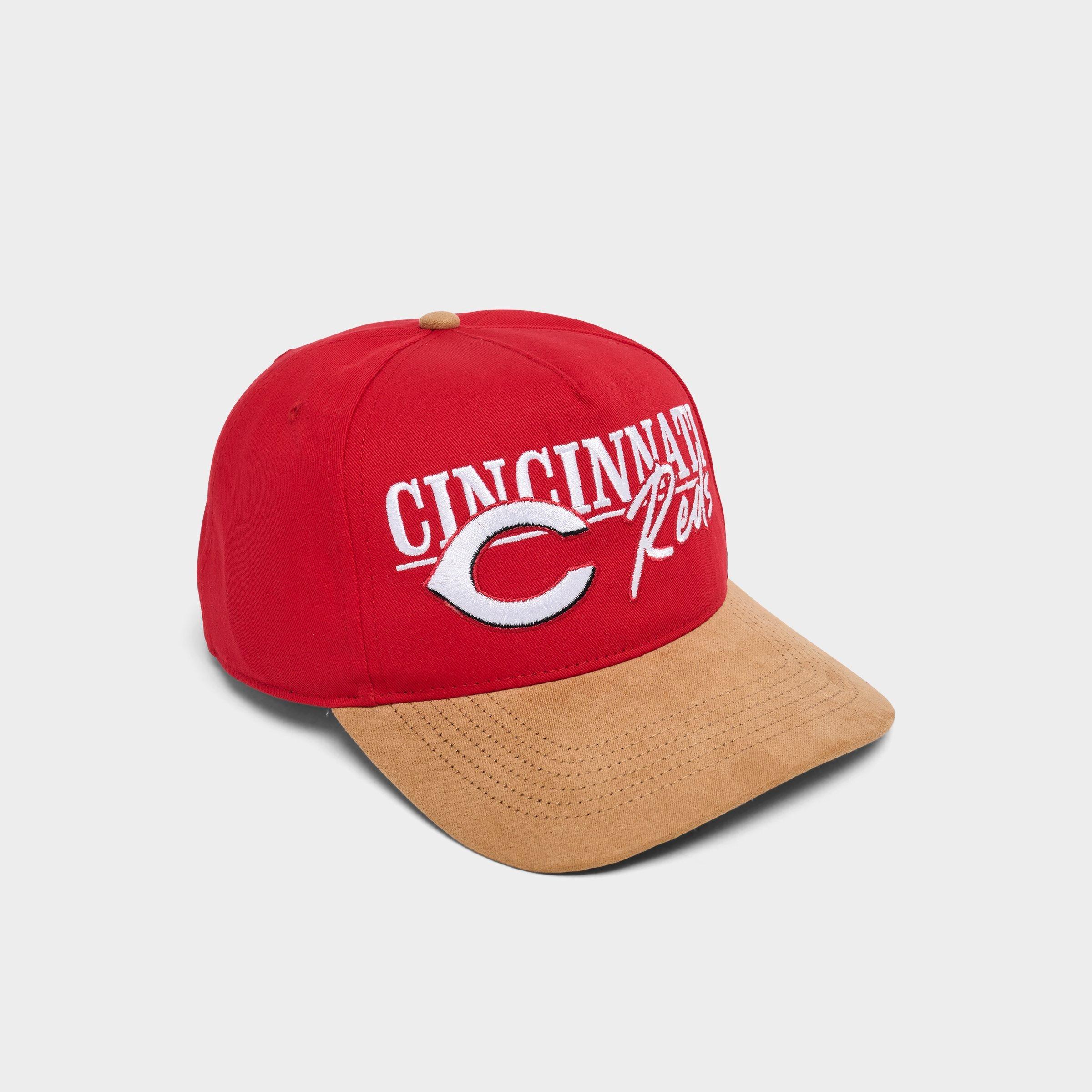 '47 Cincinnati Reds MLB Scribe Line Hitch Snapback Hat