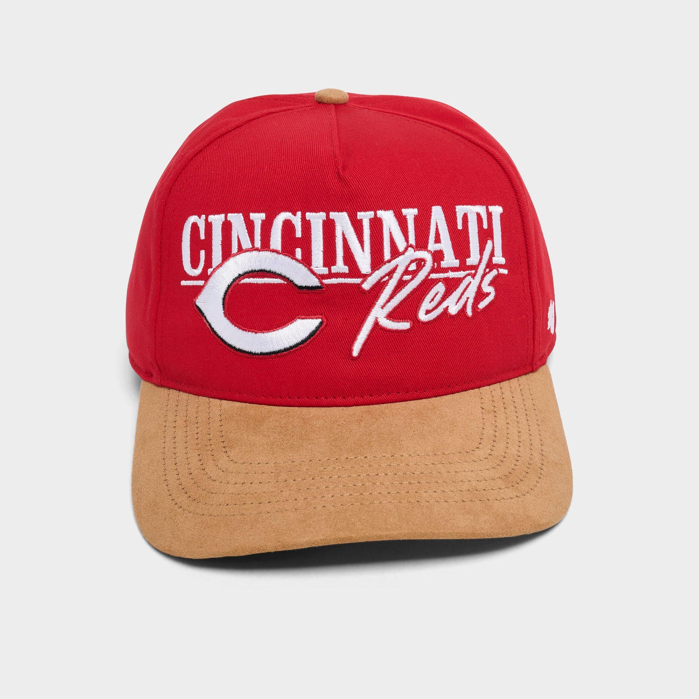 '47 Cincinnati Reds MLB Scribe Line Hitch Snapback Hat